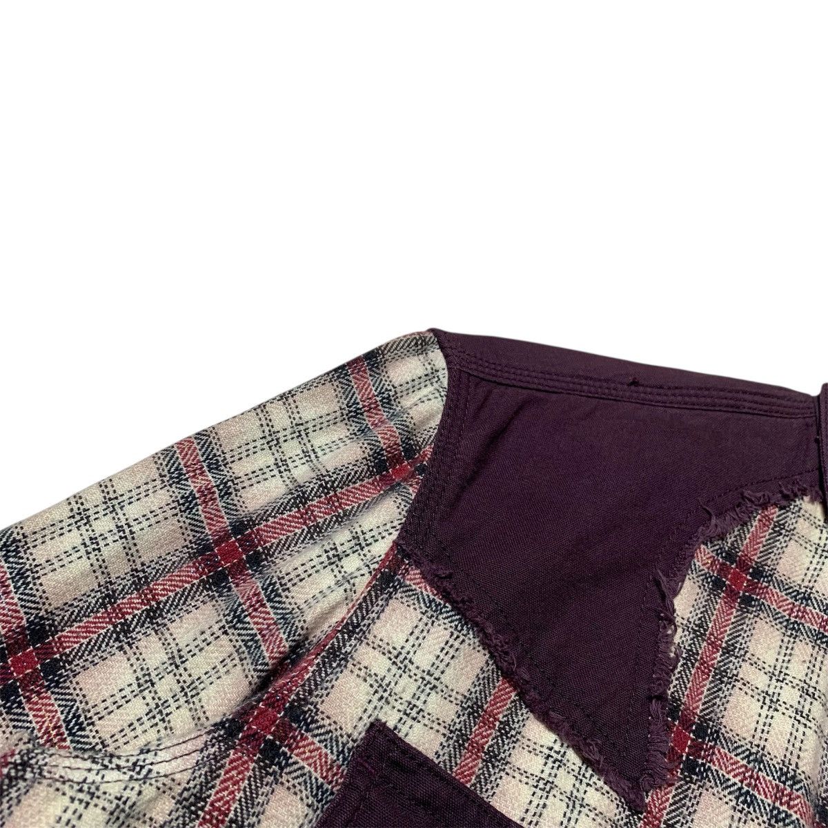 Japanese Brand Western Style Vtg Nicole Club For Men Plaid Flannel Shirt Size US M / EU 48-50 / 2 - 5 Thumbnail