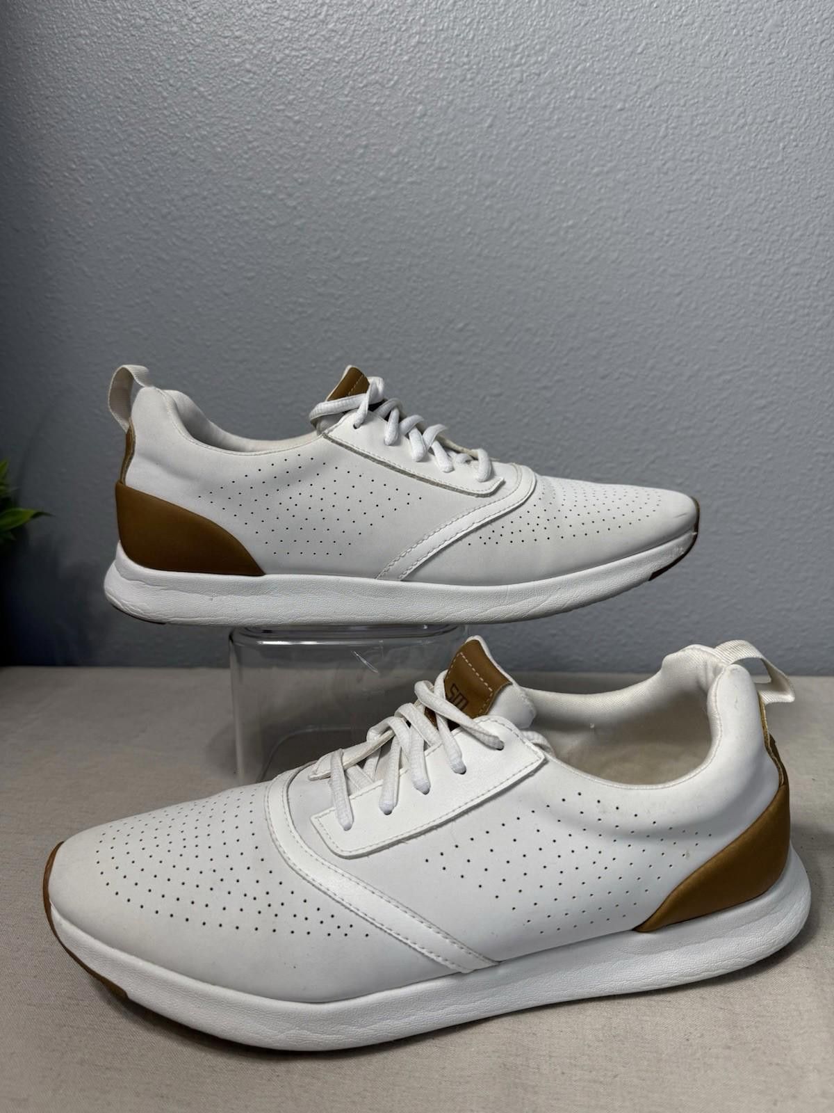 Steve Madden Steve Madden Mens White Synthetic Lifestyle Sneakers 10.5 Size US 10.5 / EU 43-44 - 2 Thumbnail