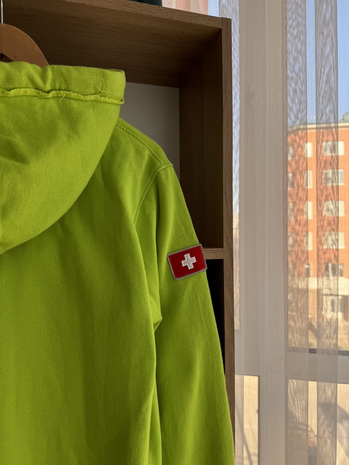 Hysteric Glamour Vintage Alpine Club Switzerland St. Moritz Green Hoodie Size US M / EU 48-50 / 2 - 8 Thumbnail