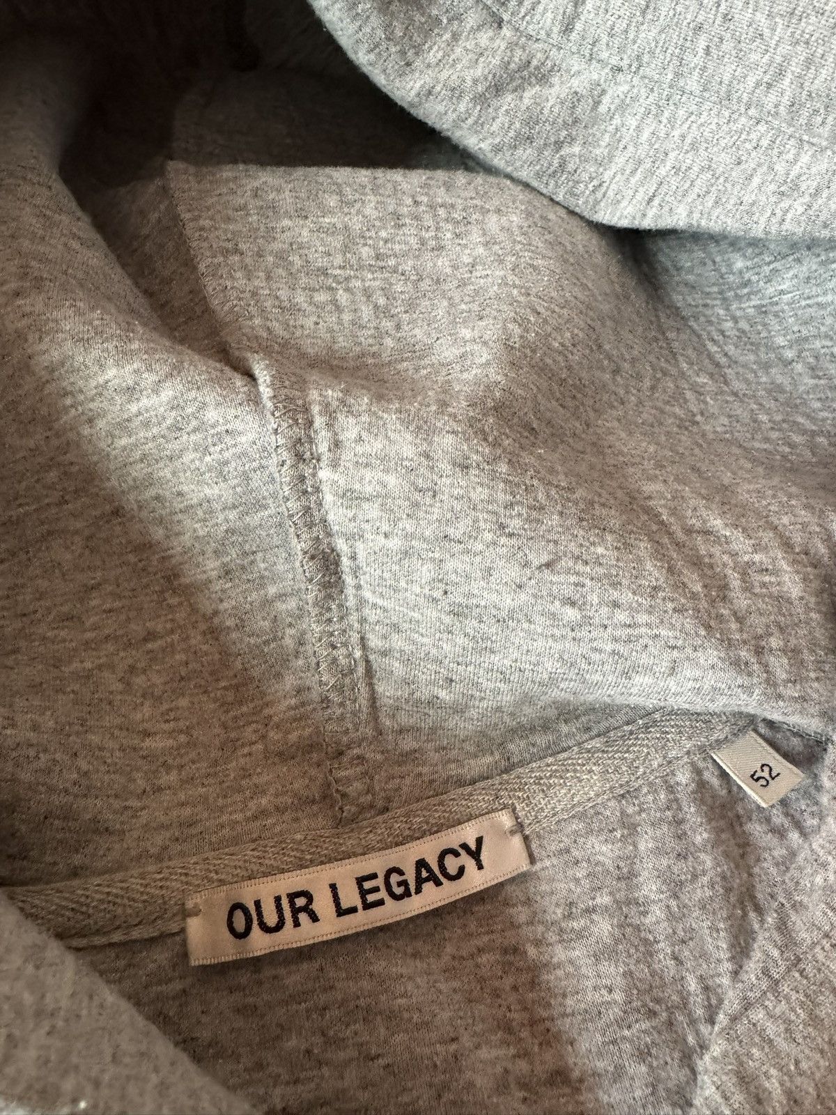 Our Legacy Our Legacy Gray Hoodie Size US L / EU 52-54 / 3 - 2 Thumbnail