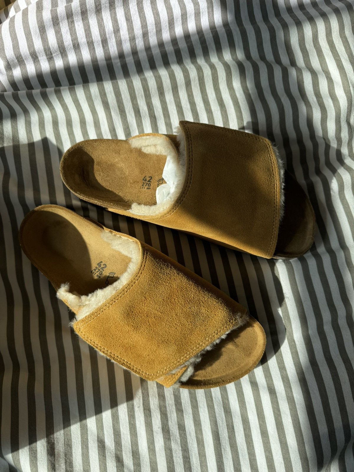 Stussy Stussy x Birkenstock Solana - Caramel | Grailed