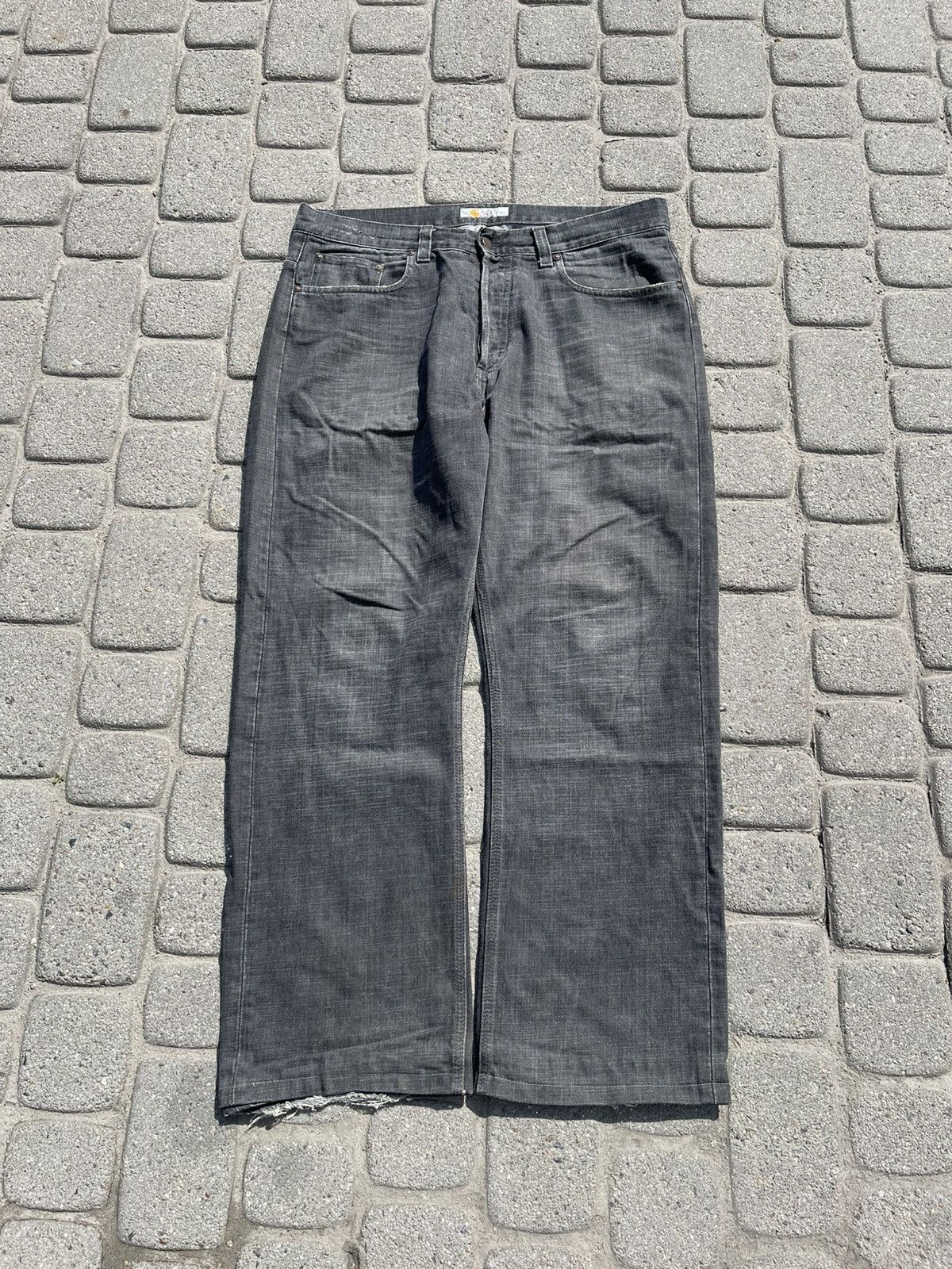 Carhartt VINTAGE FADED "CARHARTT" BAGGY JEANS 34:32 Size US 34 / EU 50 - 10 Thumbnail