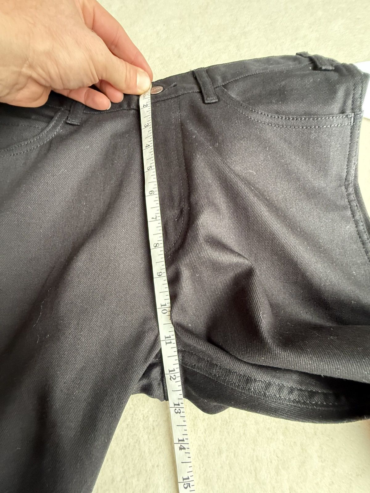 Celine $990 FW23 Celine Wiltern pure black skinny jeans Hedi 30 Size US 30 / EU 46 - 9 Thumbnail