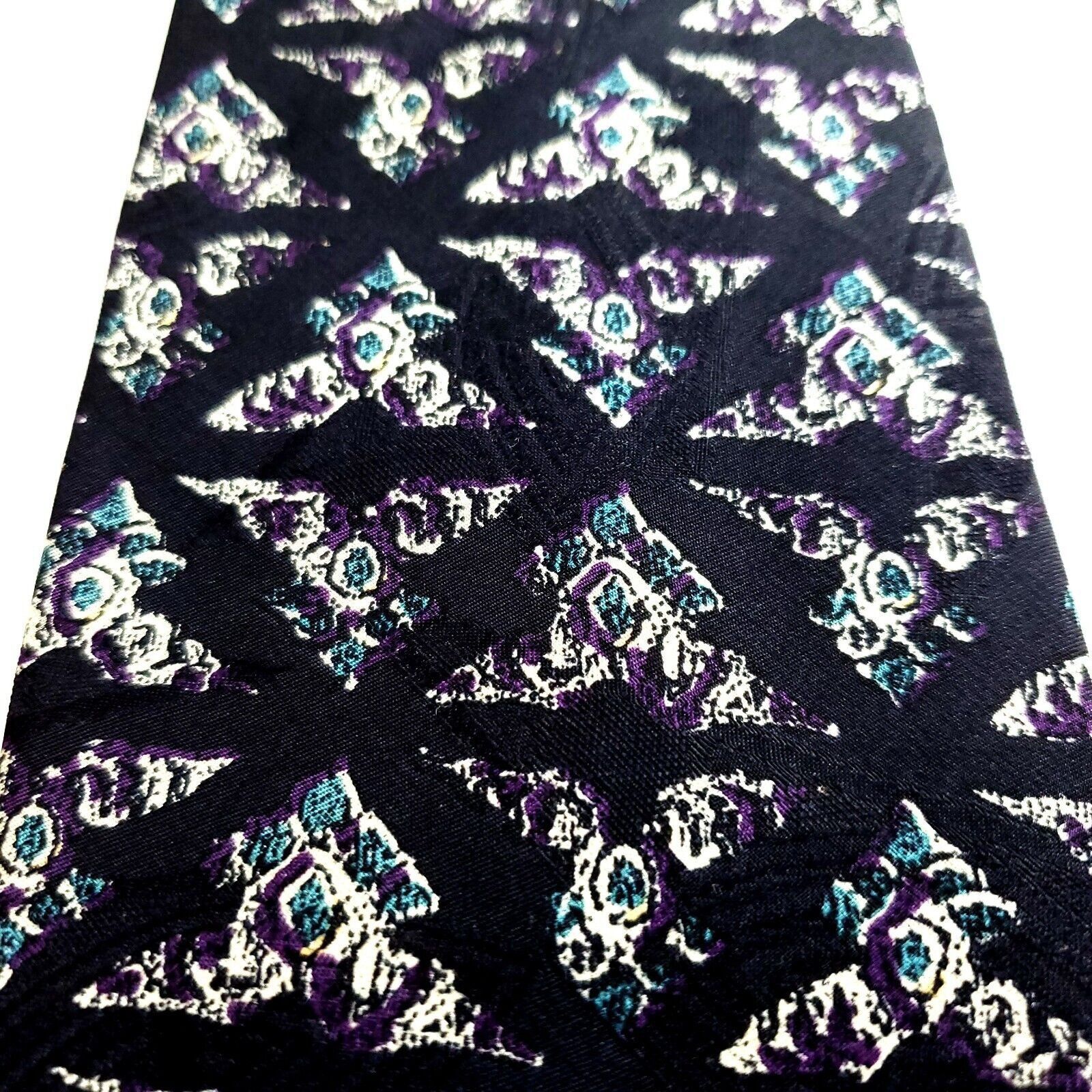 Robert Talbott Robert Talbott Best Of Class Nordstrom Blue Purple Teal Prin Size ONE SIZE - 2 Thumbnail