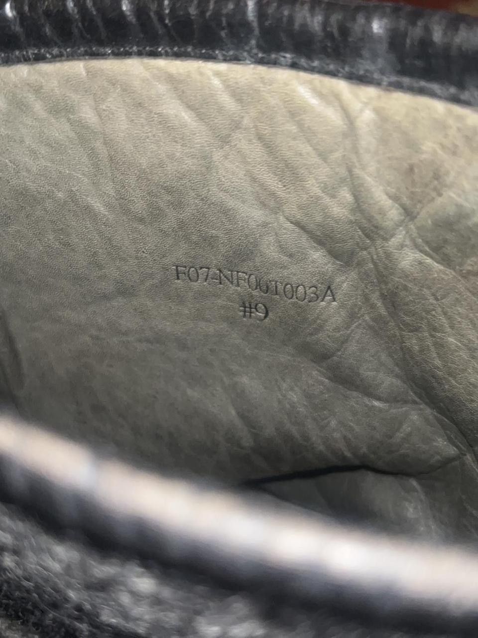 Number (N)ine number (n)ine aw07 "love god murder" leather pull up boots Size US 10 / EU 43 - 6 Thumbnail