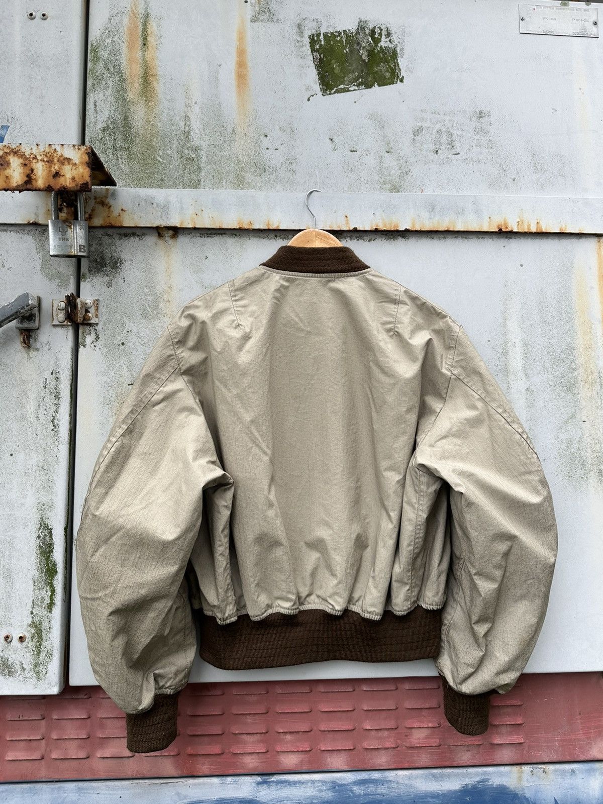 Vintage 👹Vintage Spats Reversible Nylon Bomber Jacket Size US M / EU 48-50 / 2 - 12 Thumbnail