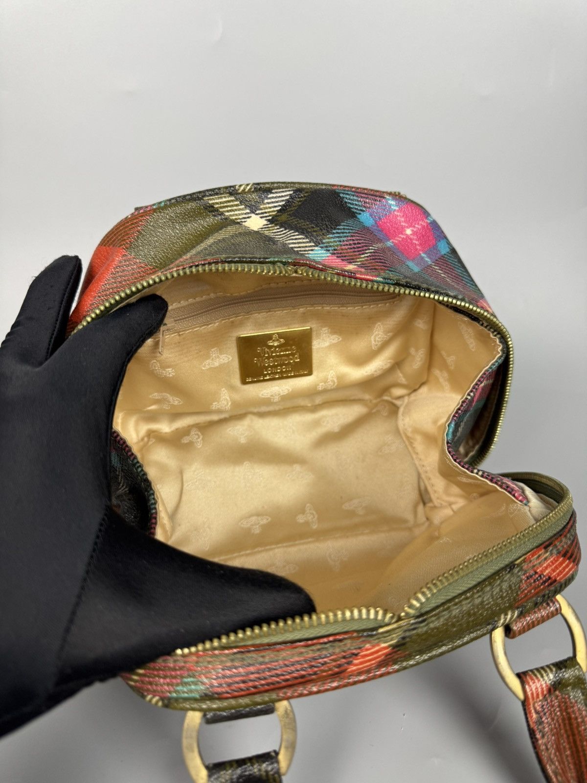 Vivienne Westwood VINTAGE VIVIENNE WESTWOOD TARTAN MINI TOP HANDLE BAG Size ONE SIZE - 10 Thumbnail