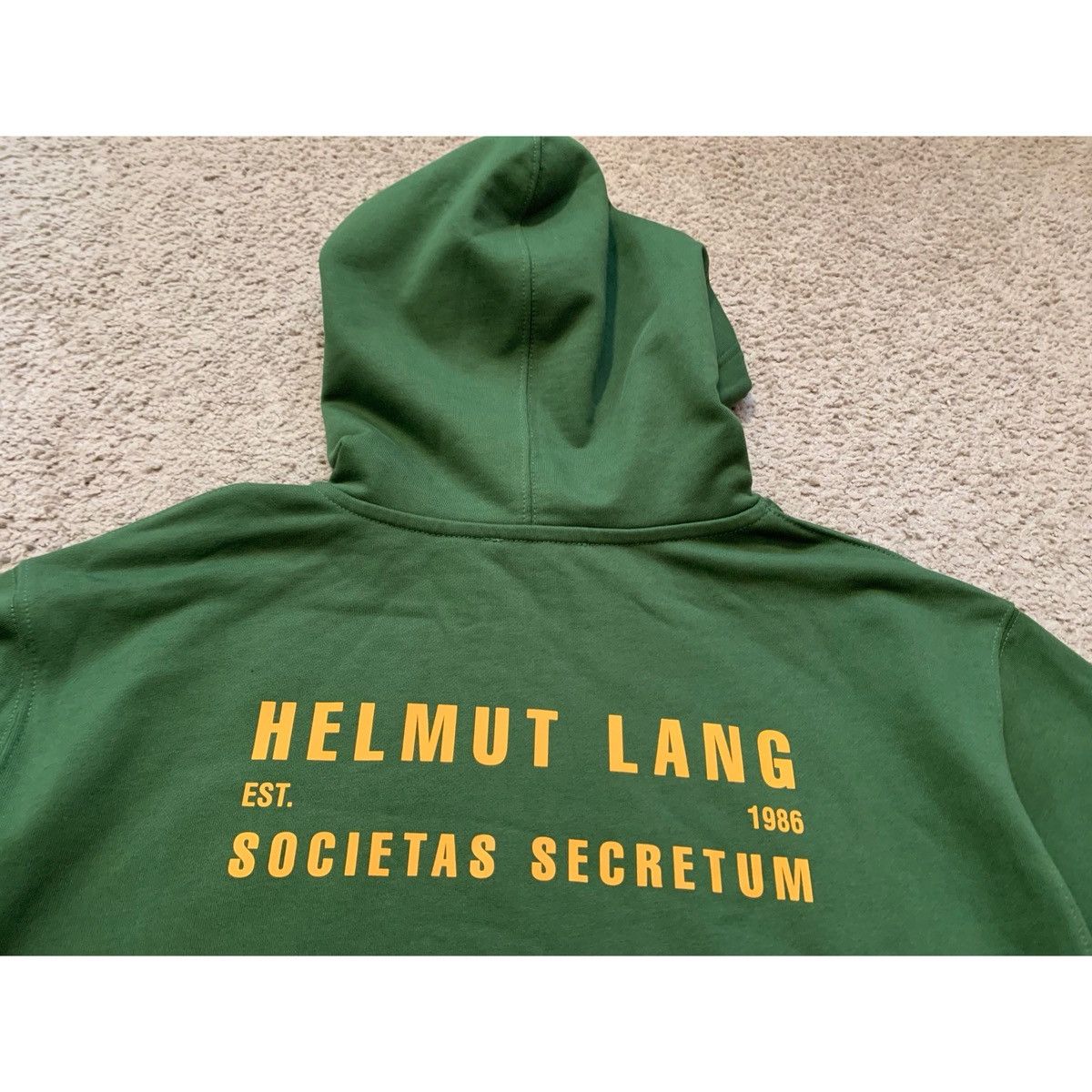 Helmut Lang HELMUT LANG SOCIETAS HOODIE Size US M / EU 48-50 / 2 - 12 Thumbnail