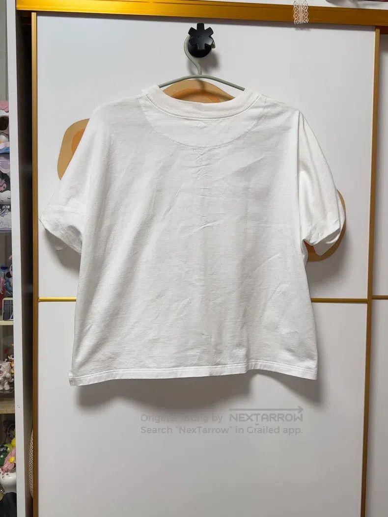 Hermes Hermes White V-neck embroidered short sleeve T-shirt Size XXS / US 00 / IT 34 - 3 Thumbnail