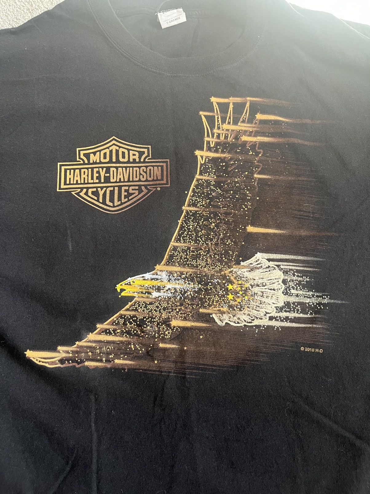 Harley Davidson 2018 Harley Davidson Cocoa Beach Florida tshirt Size US XL / EU 56 / 4 - 4 Thumbnail