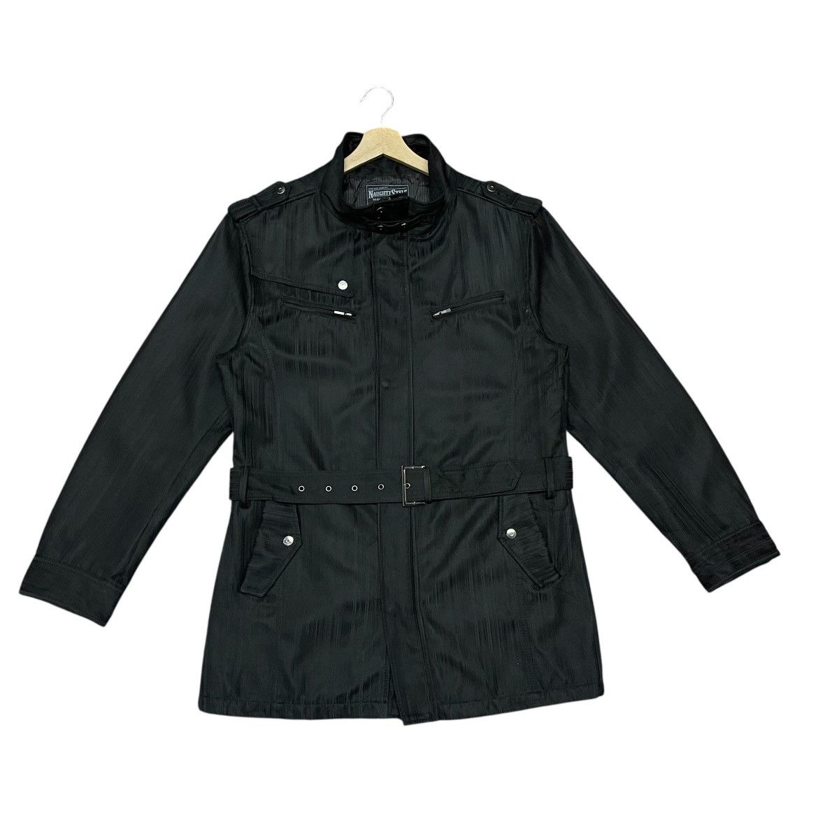 Seditionaries Vintage 90s Naughty Style Avantgarde Belted Tactical Jacket Size US XL / EU 56 / 4 - 1 Thumbnail
