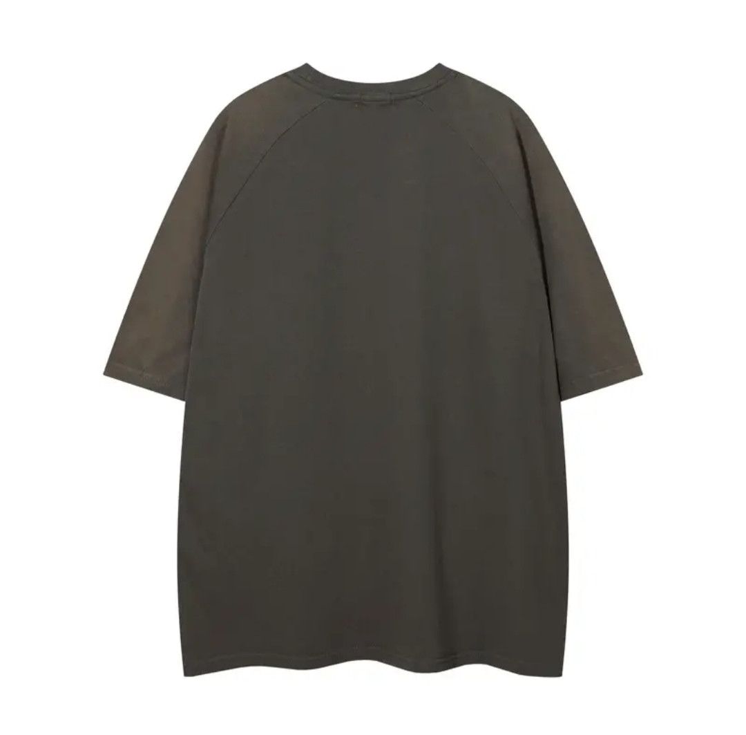 Japanese Brand × Vintage Oversized Rivet Lining Stitches Sand Wash Tee Size US M / EU 48-50 / 2 - 2 Thumbnail