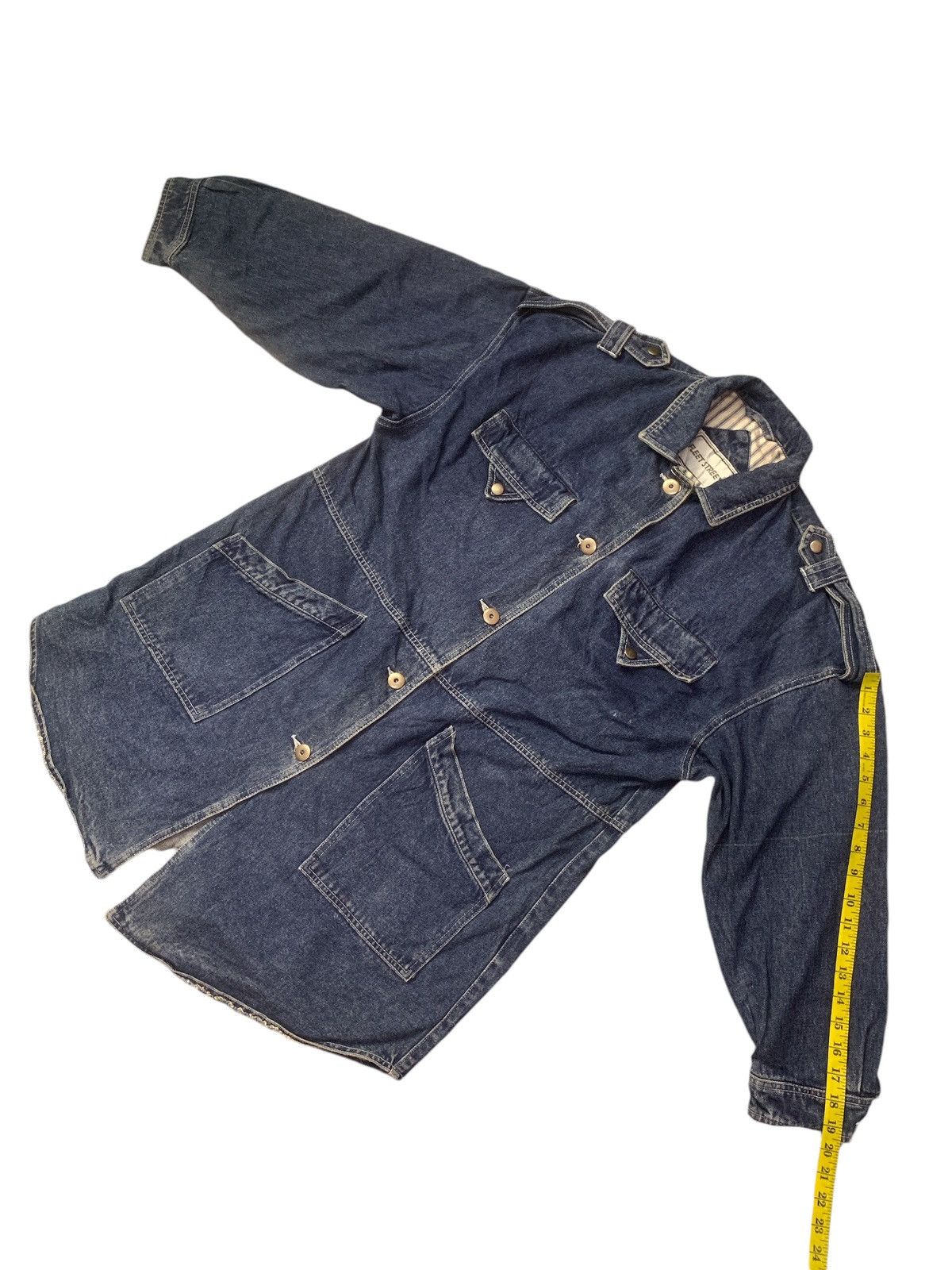 Japanese Brand Rare Design Fleet Street Denim Jackets Size M / US 6-8 / IT 42-44 - 10 Thumbnail