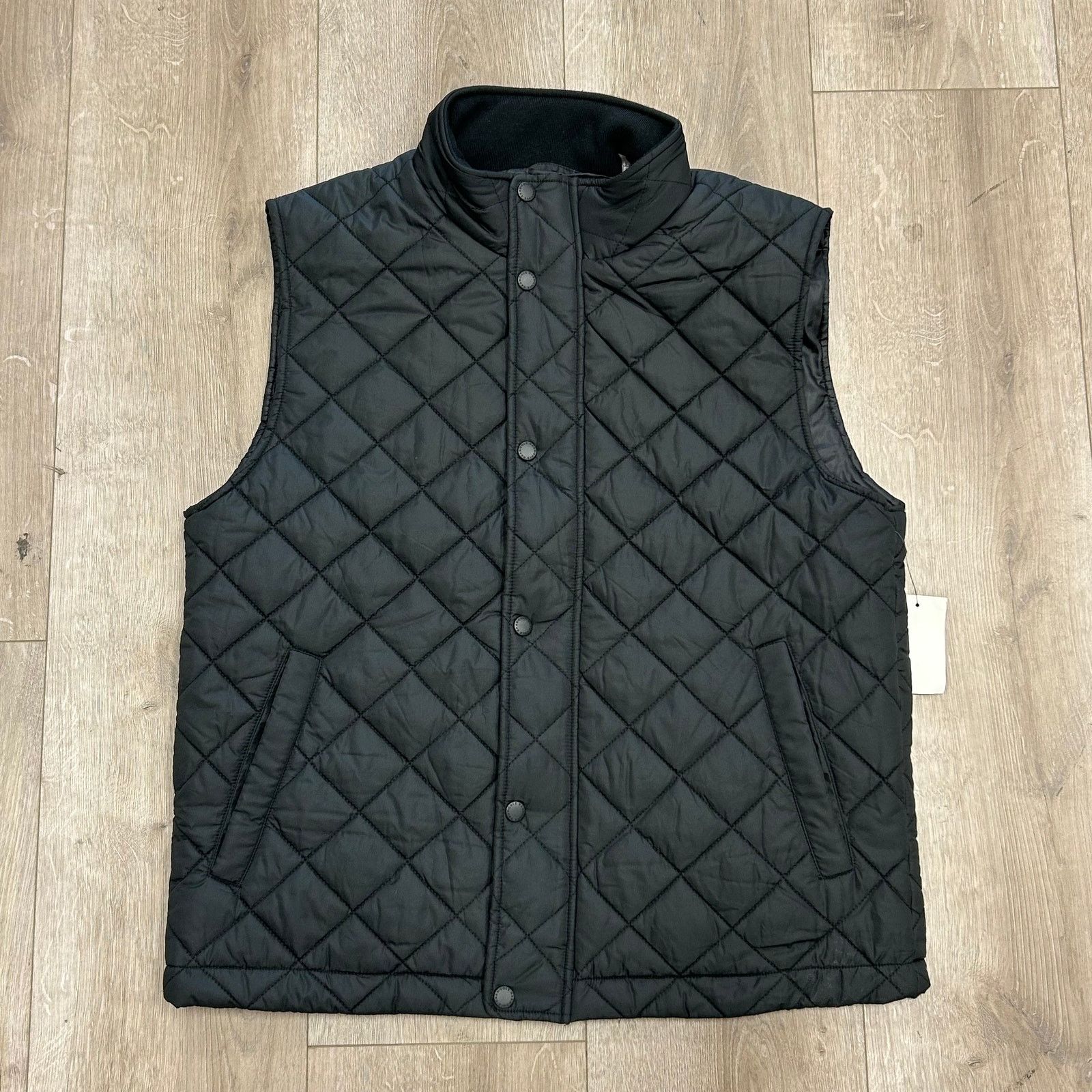 Cole Haan Cole Haan Diamond-Quilted Vest Jacket Size Medium M B14 Size US M / EU 48-50 / 2 - 1 Thumbnail