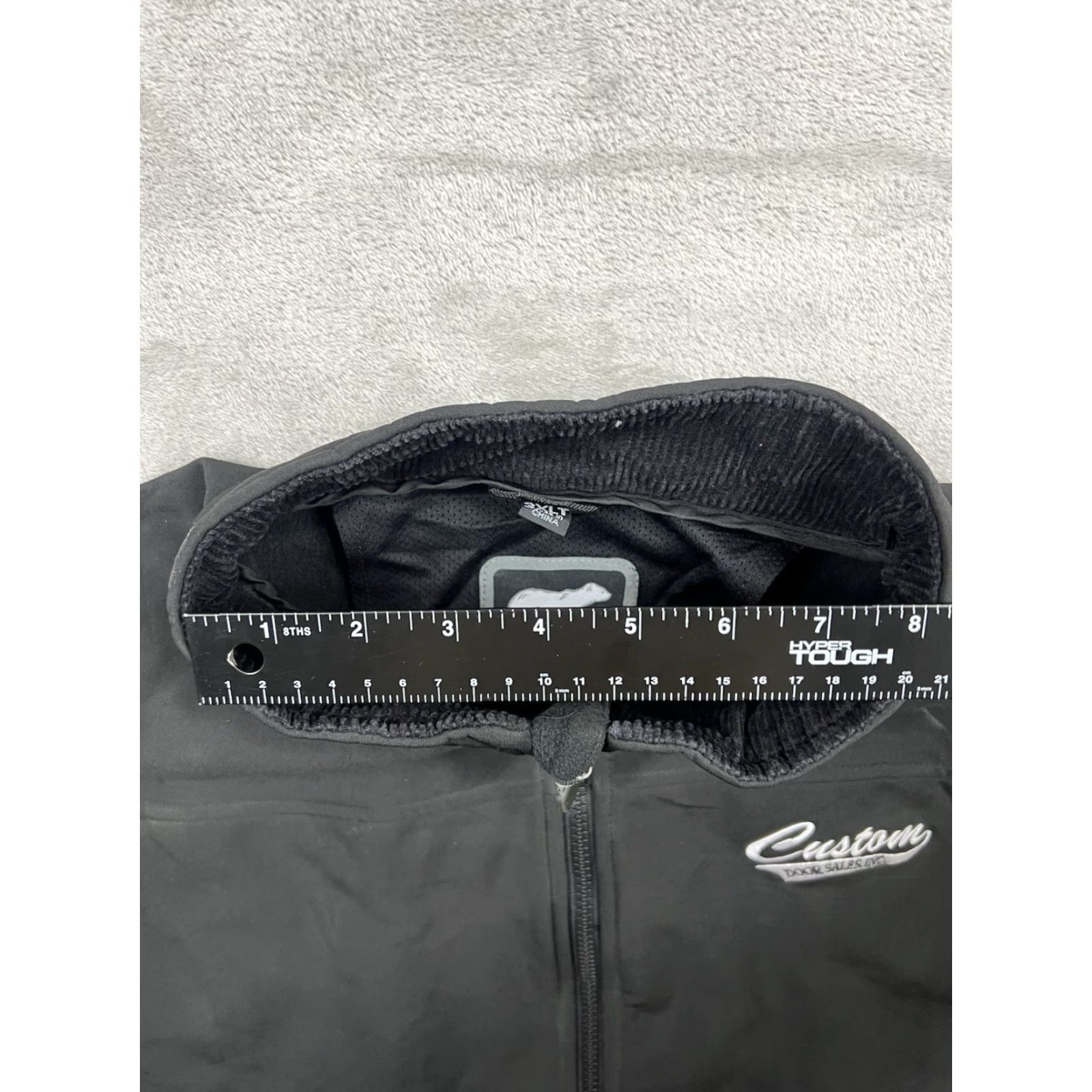 Vintage White Bear Clothing Co. Mens Black Jacket Fleece Lining Outerwear Size 3XL Tall Size US XXL / EU 58 / 5 - 4 Thumbnail