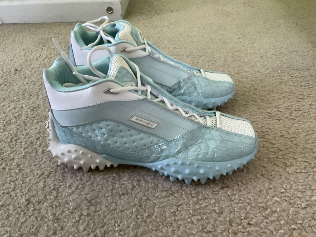Eytys Eytys “APHEX” High Top Sneakers in Mint Blue Size US 11.5 / EU 44-45 - 2 Thumbnail