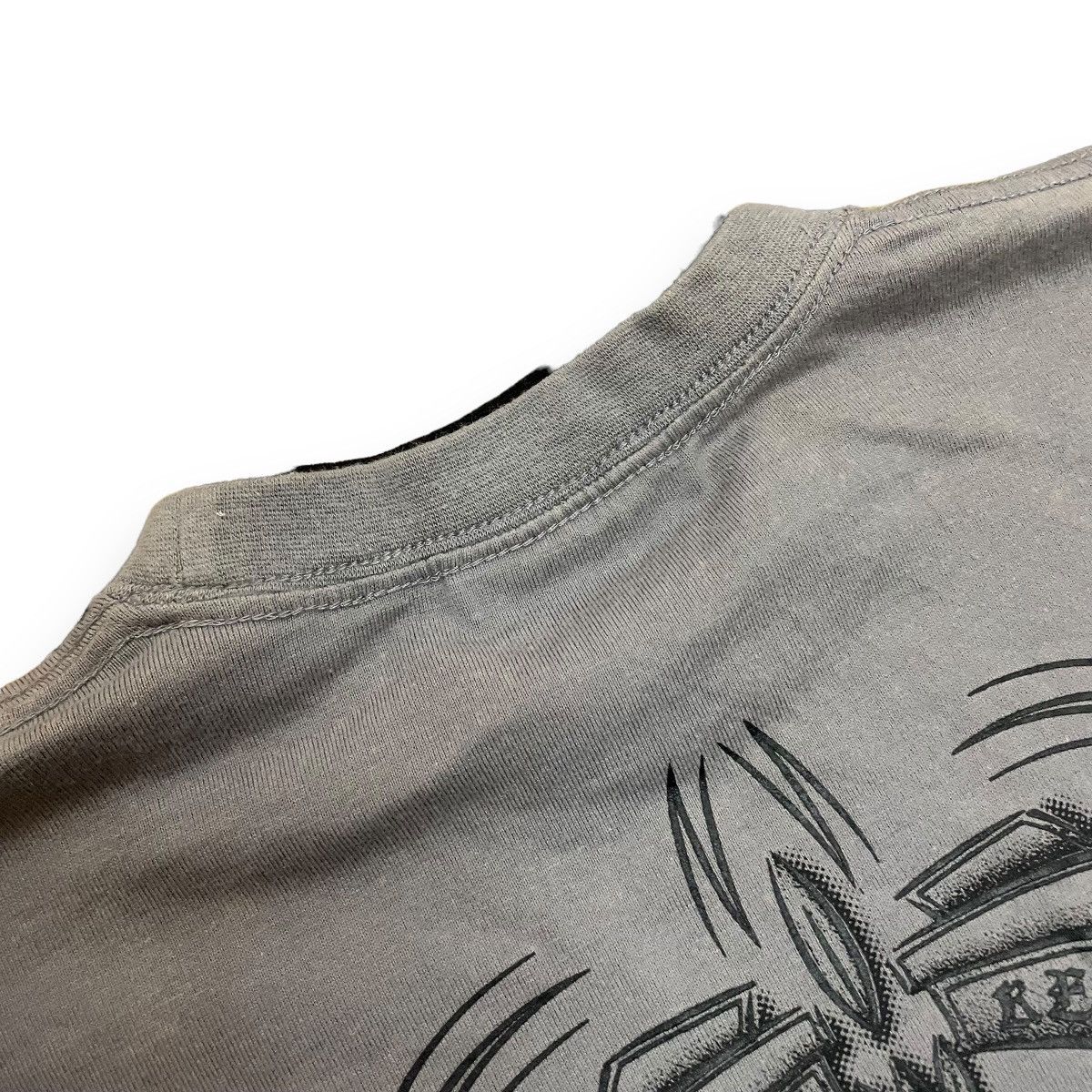 If Six Was Nine × Japanese Brand × Le Grande Bleu (L.G.B.) 🇯🇵 Y2K DOG CIGAR DOUBLE LAYER PUNK STYLE TSHIRT Size US S / EU 44-46 / 1 - 4 Thumbnail
