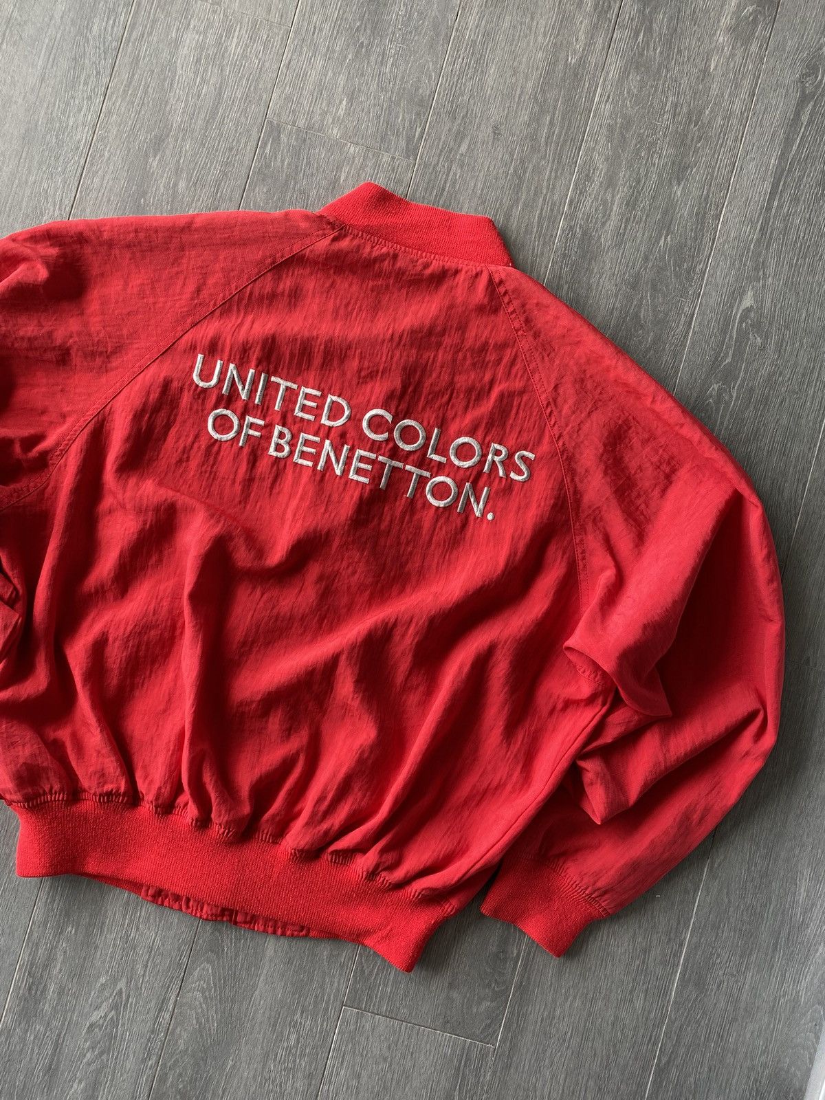 Rare Vintage United Color of Benetton F1 Racing Team Jacket🏎️