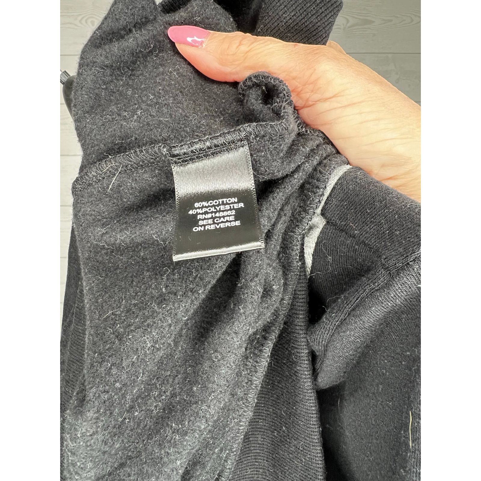 Torrid Torrid Colorblock Sweatshirt Grey & Black Size 1(1X) Size XL / US 12-14 / IT 48-50 - 5 Thumbnail