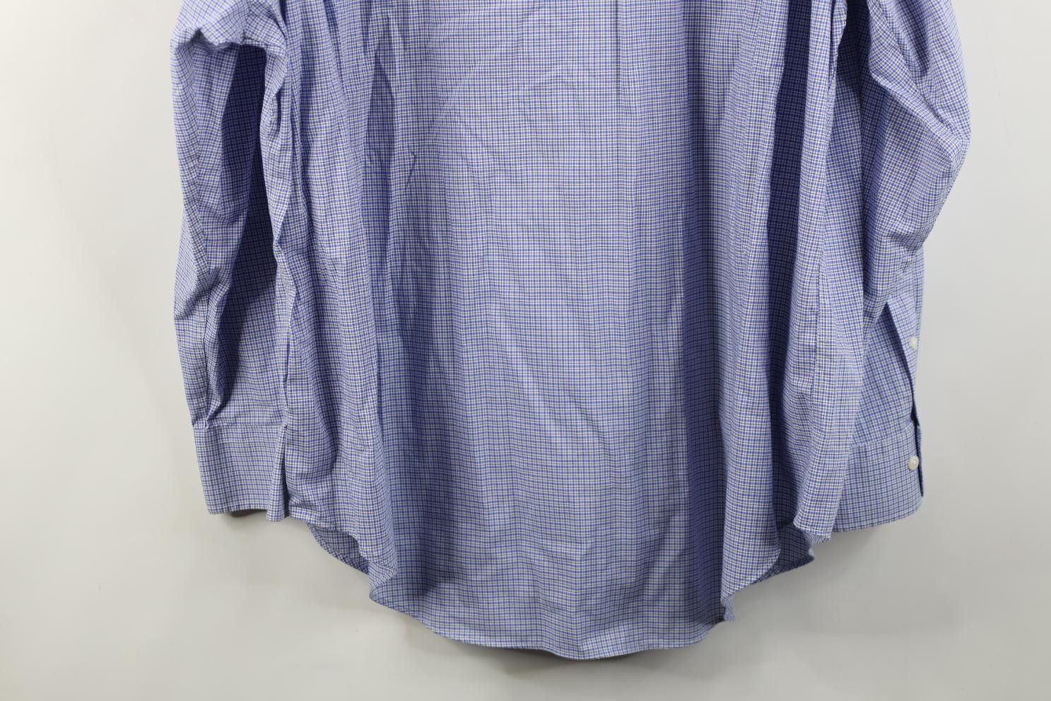 Polo Ralph Lauren Ralph Lauren Fit Non Iron Collared Button Shirt Blue Plaid Size US L / EU 52-54 / 3 - 11 Thumbnail
