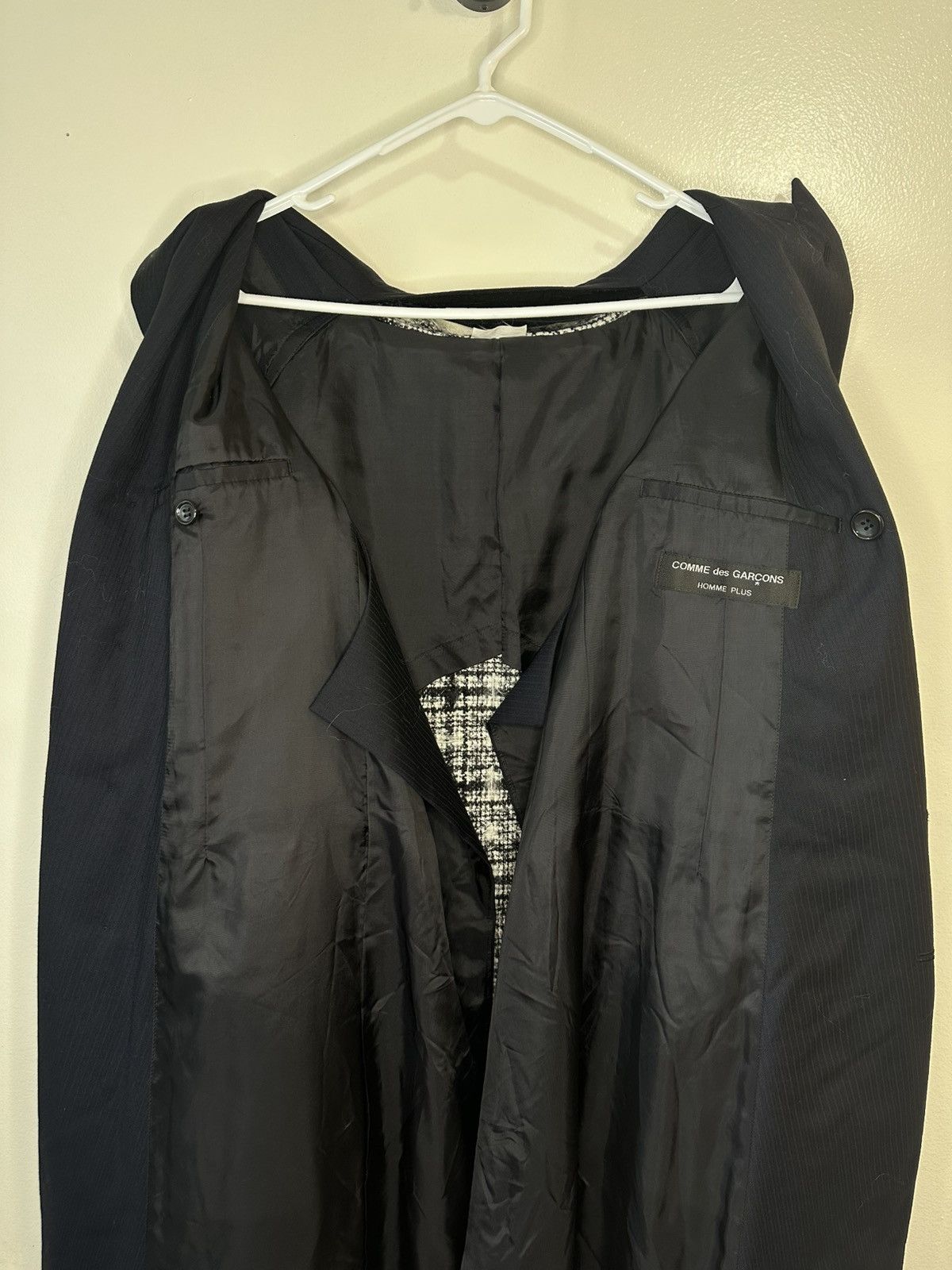 Comme des Garcons Homme Plus Comme des Garçons Homme Plus Layered Blazer Size 40R - 11 Thumbnail