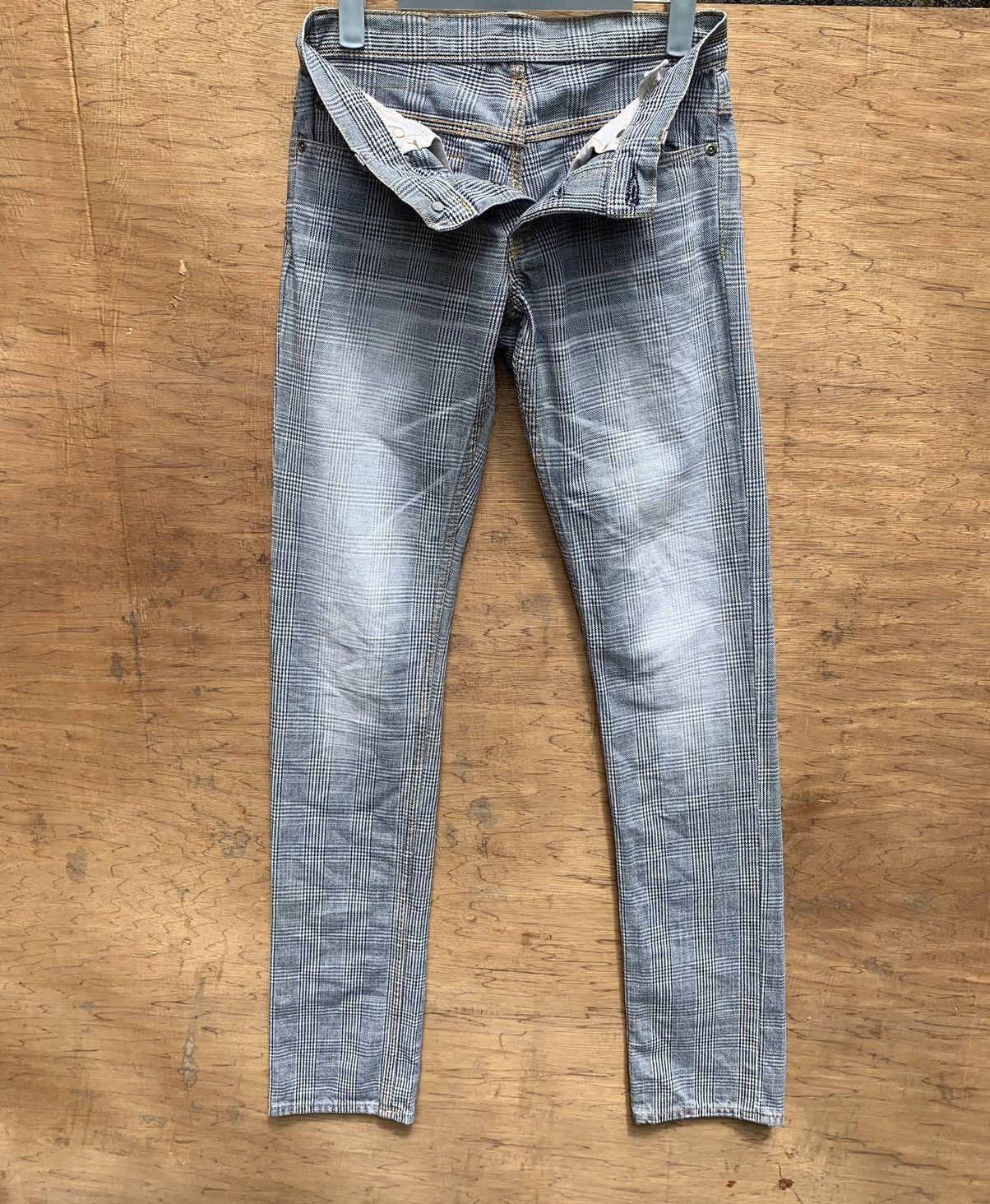 Hysteric Glamour Hysteric Glamour Plaid Checkered Skinny Pants Size US 28 / EU 44 - 21 Thumbnail