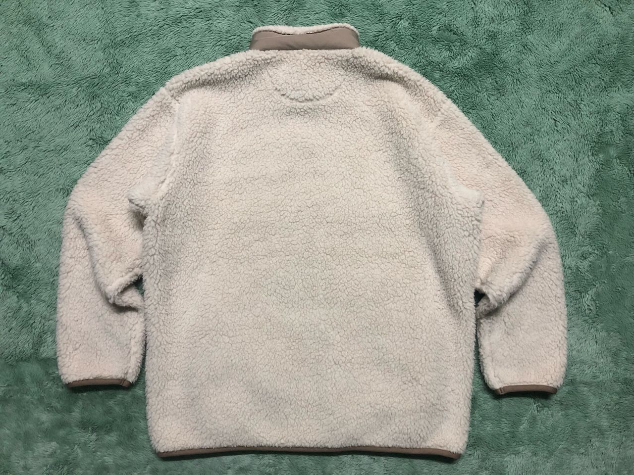 Uniqlo × White Mountaineering UNIQLO WHITE MOUNTAINEERING DEEP PILE FLEECE HALF BUTTON Size US M / EU 48-50 / 2 - 2 Thumbnail