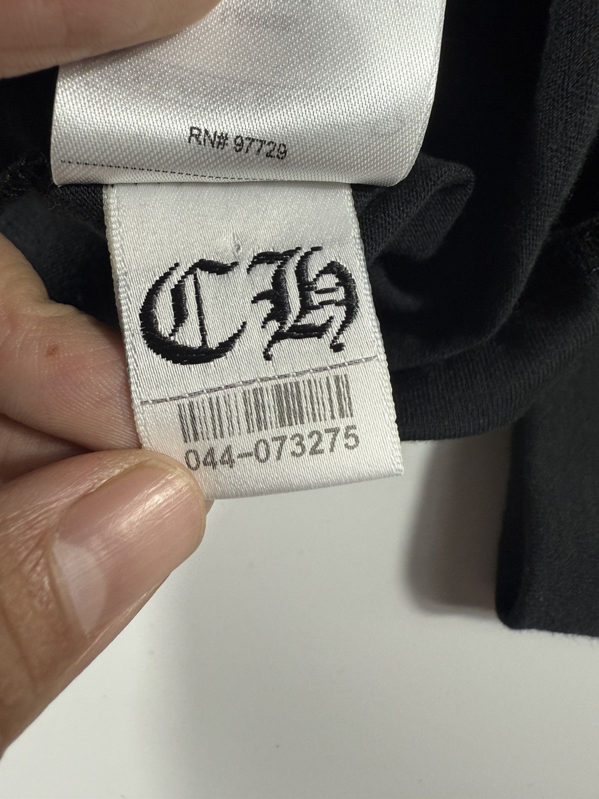 Chrome Hearts 🔥Chrome Hearts Black Gold Script Tee🔥 Size US L / EU 52-54 / 3 - 8 Thumbnail
