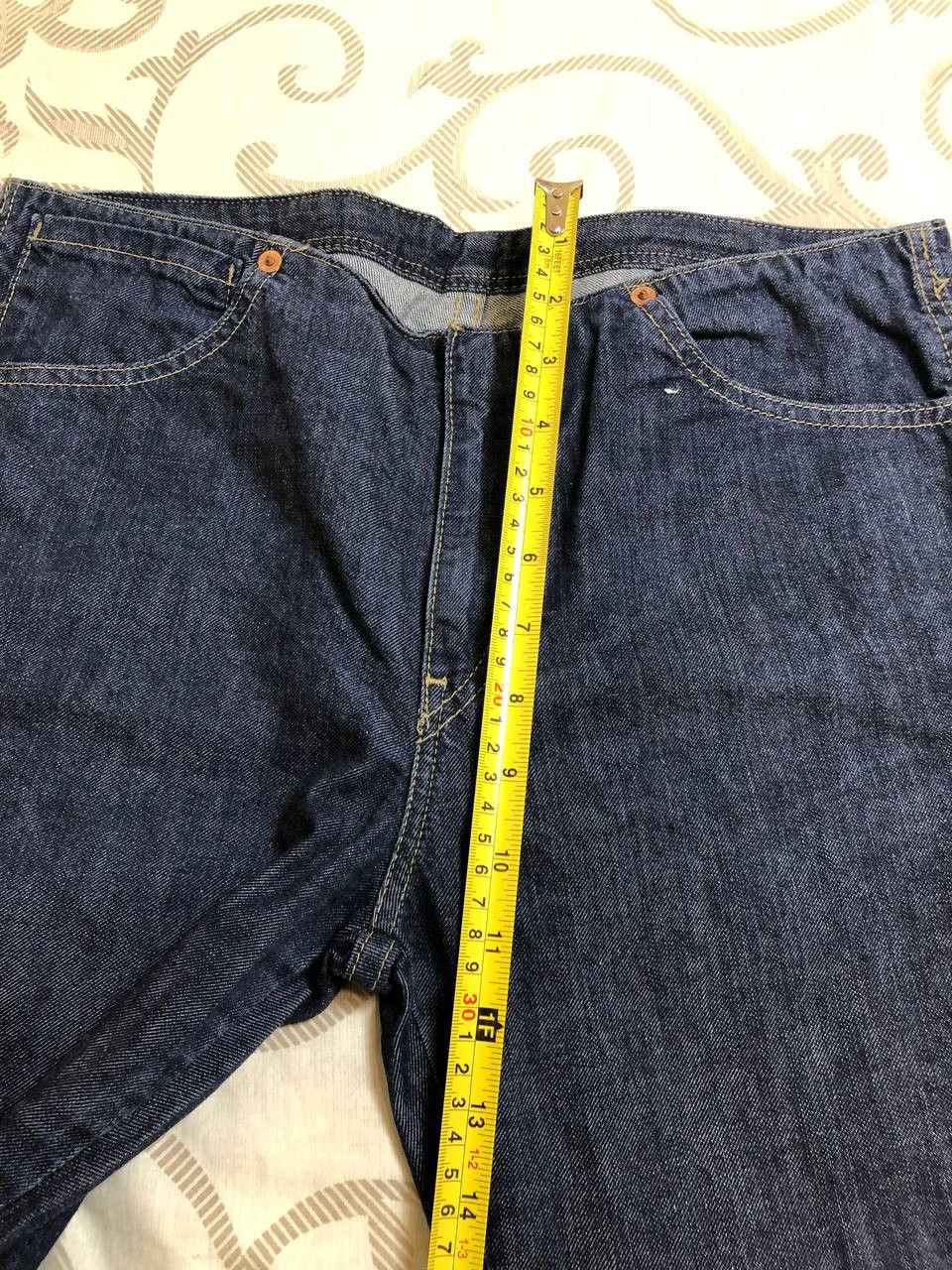 Levi's Levis flared Jeans Blue Distressed Faded 90s Size 30" / US 8 / IT 44 - 7 Thumbnail
