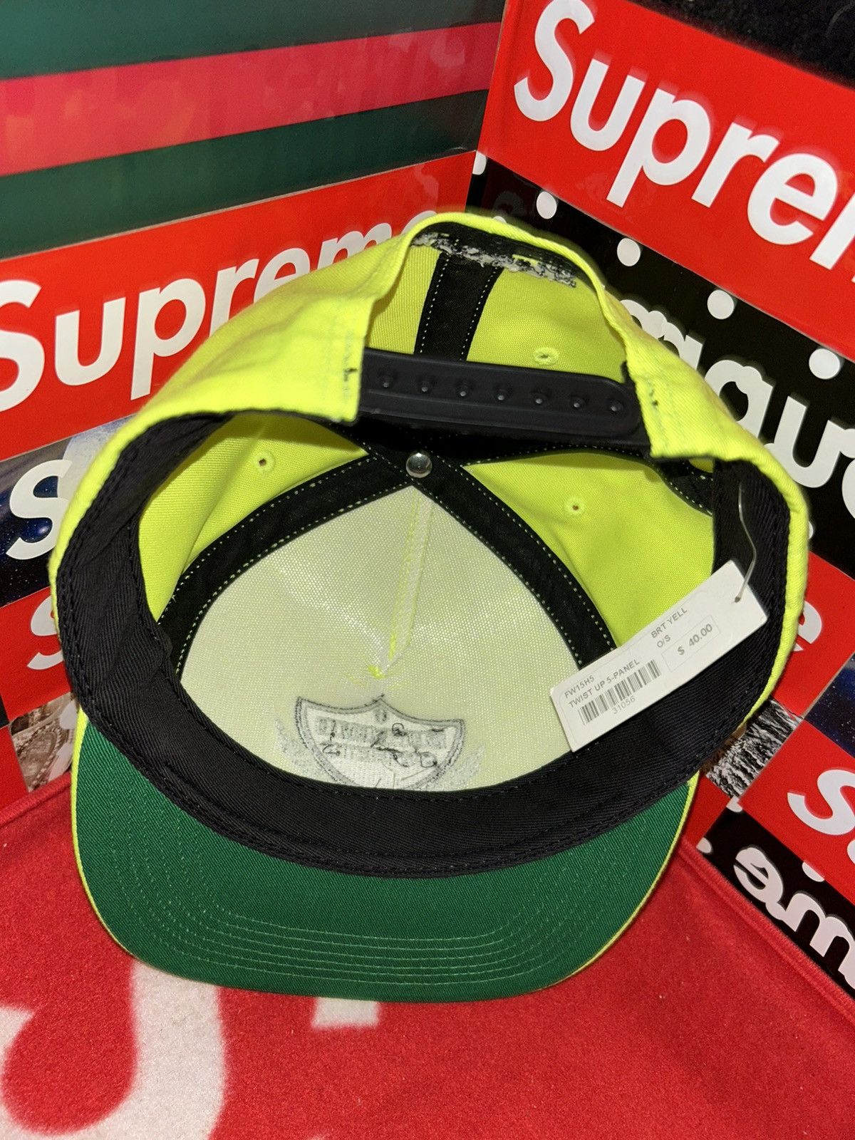 Supreme Supreme Twist Up ‘Swisher Sweets’ 5 Panel Cap FW15 NEW NWT Size ONE SIZE - 7 Thumbnail