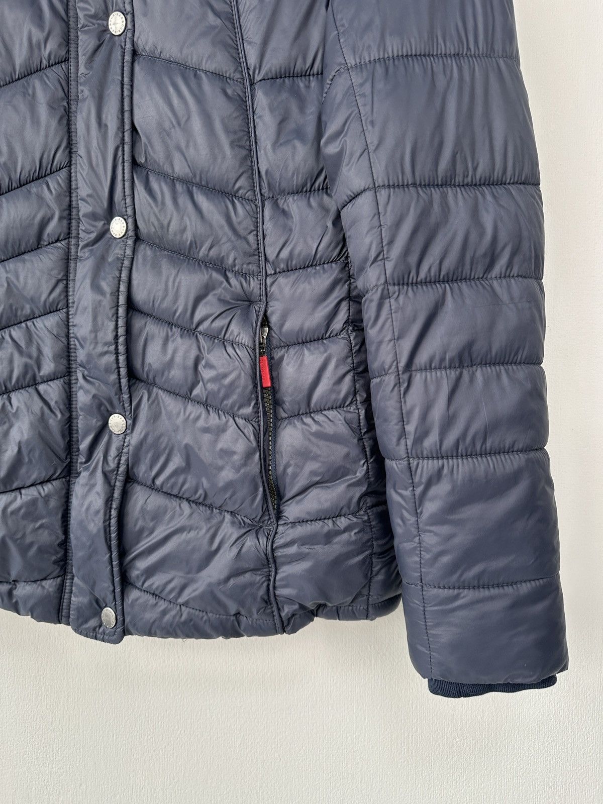 Barbour BARBOUR Bernera Quilt Puffer Jacket Hooded Faux Fur Trim Size M / US 6-8 / IT 42-44 - 6 Thumbnail