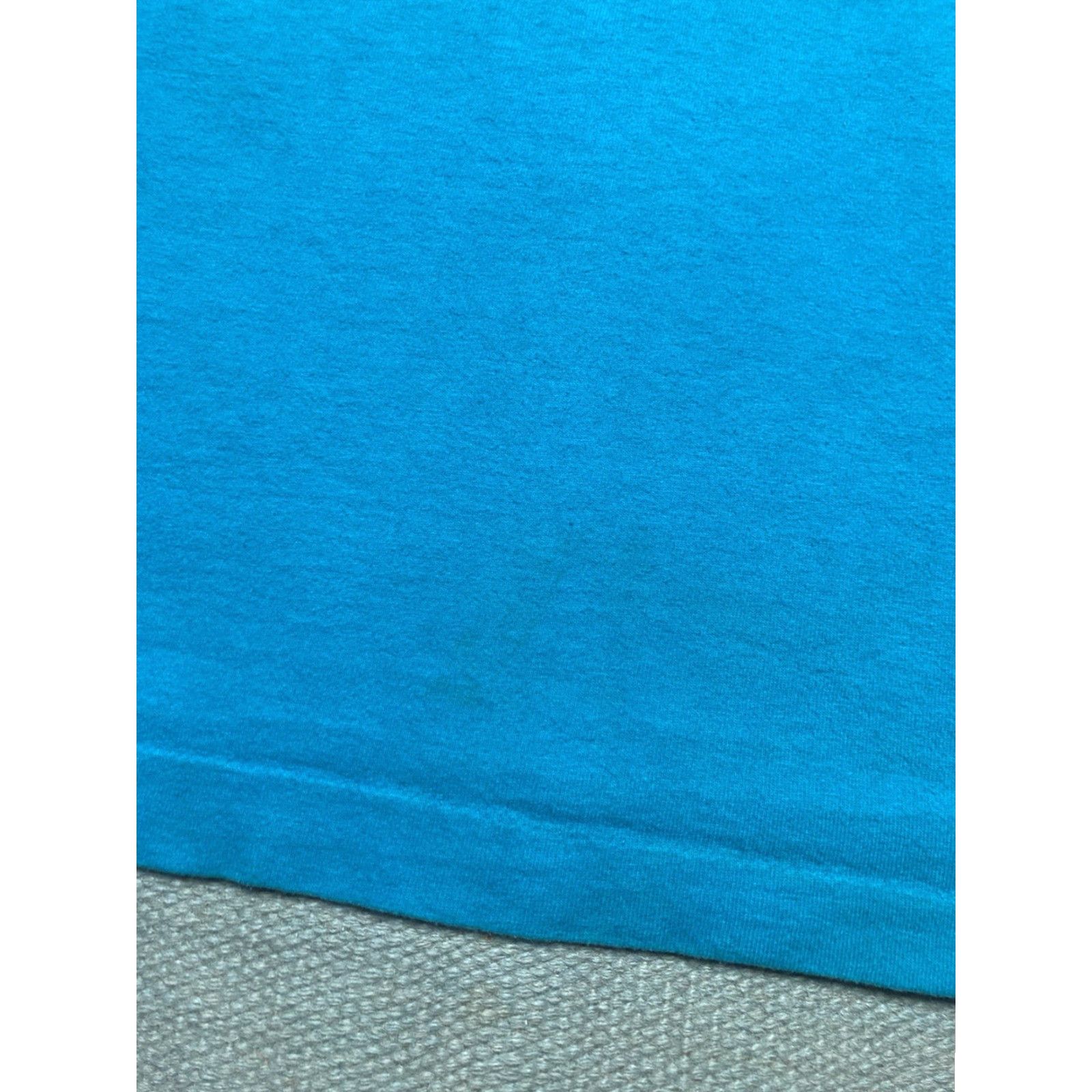 Vintage VINTAGE 90s graphic T-Shirt Hero XL Blue Men, Single Stitch, Deal with it either hero or a zero, 23" Pit to Pit, 29" Length Size US XL / EU 56 / 4 - 3 Thumbnail
