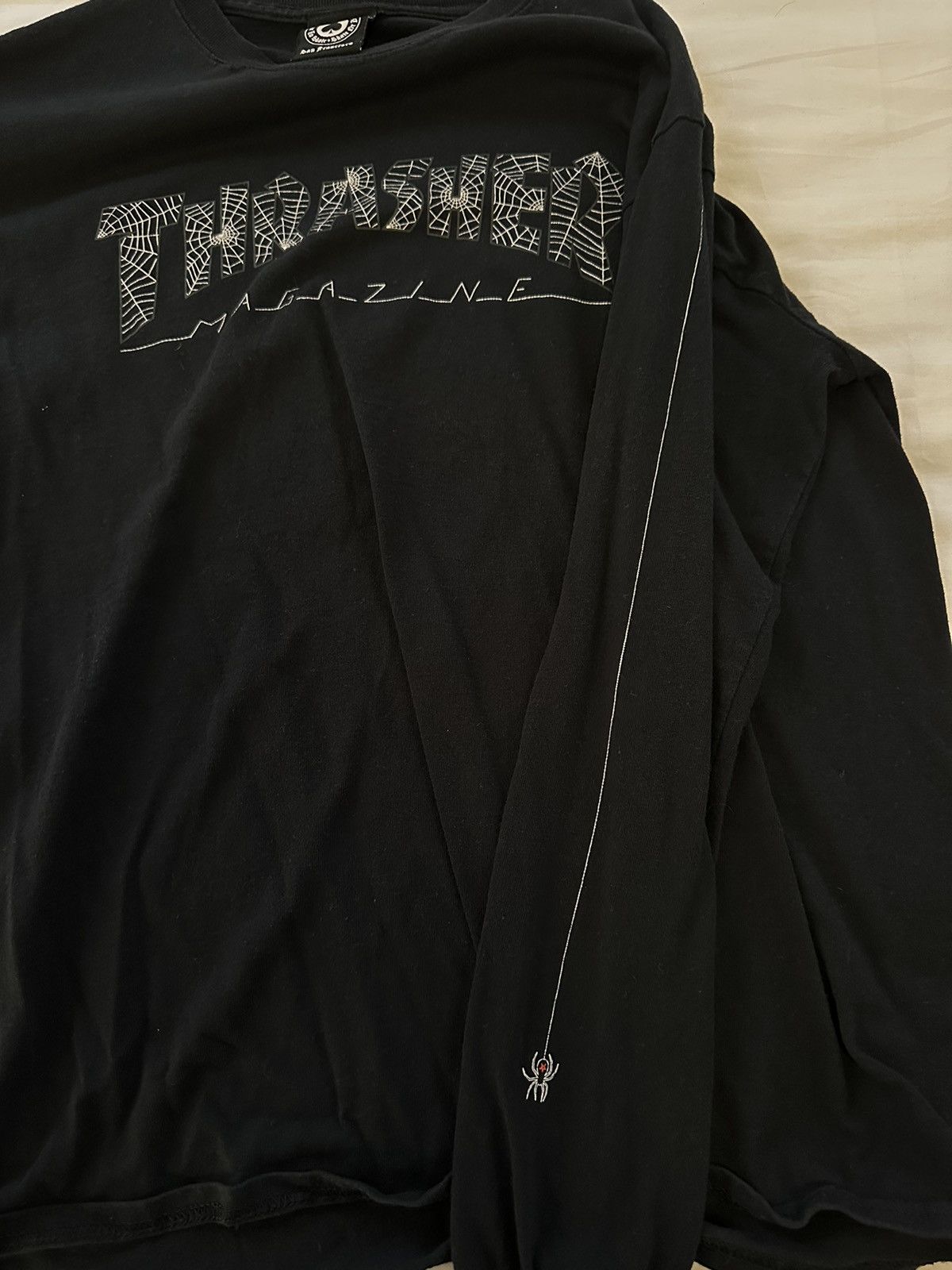 Thrasher Thrasher Black Long Sleeve Spider Size US M / EU 48-50 / 2 - 3 Thumbnail