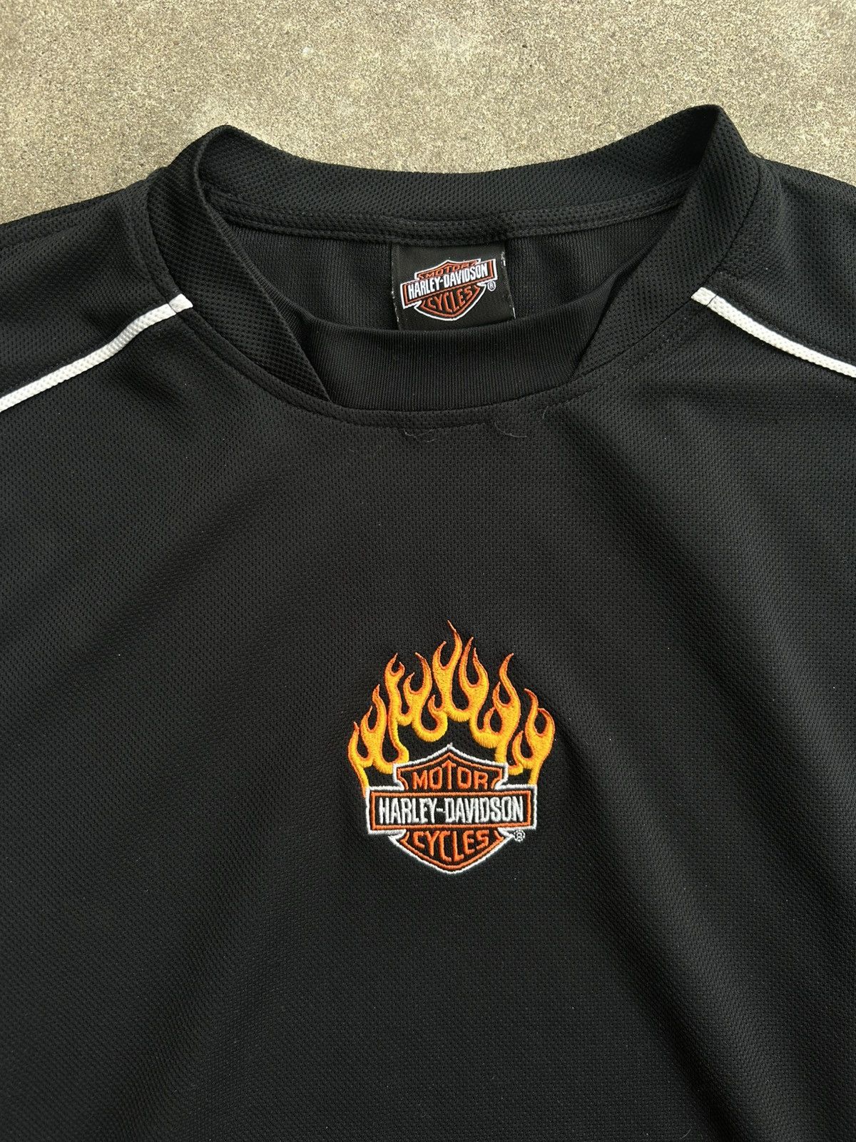 Harley Davidson Vintage Harley Davidson Basketball Jersey Size US M / EU 48-50 / 2 - 2 Thumbnail