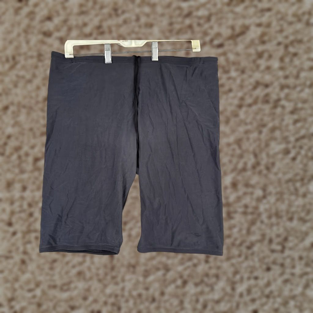 Speedo Speedo Shorts Bottom Jammer 38 Gray Power Flex Nylon Spandex Blend Adult Men Regular Size Classic Swimwear Size US 38 / EU 54 - 1 Thumbnail
