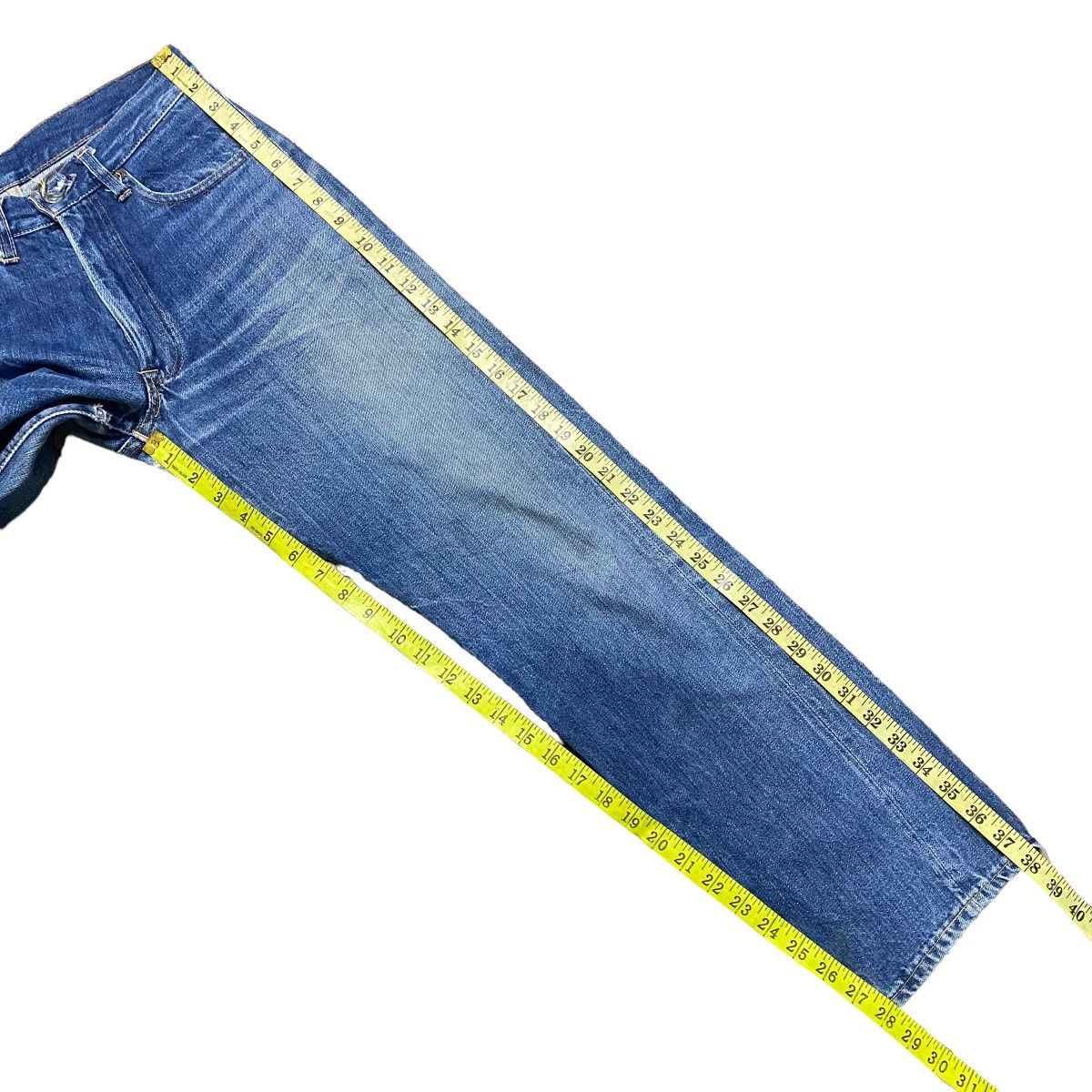 Levi's Vintage 70s Levis 502 Big E Redline Jeans Button 8 Size US 28 / EU 44 - 24 Thumbnail