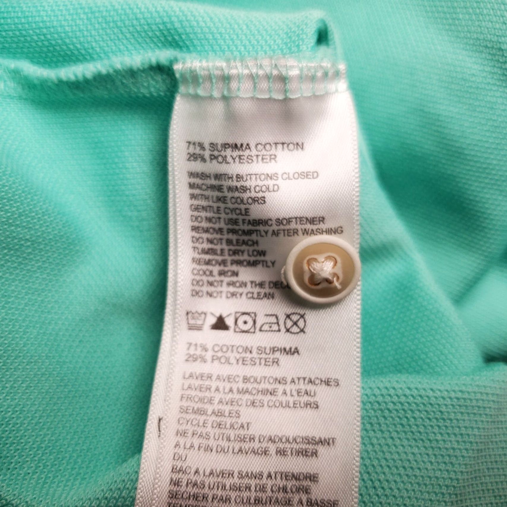 Tommy Bahama Tommy Bahama Shirt Mens 3XL Polo Green Island Zone Supima Cotton Blend Golf Short Sleeve Embroidered Logo Casual Button Size US XXL / EU 58 / 5 - 5 Thumbnail