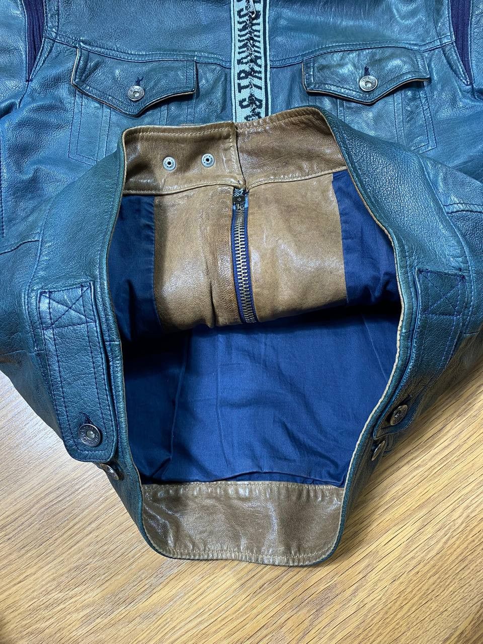 Dolce & Gabbana SS2008 Dolce & Gabbana Zips Black Ultimate Leather Jacket Size US L / EU 52-54 / 3 - 6 Thumbnail