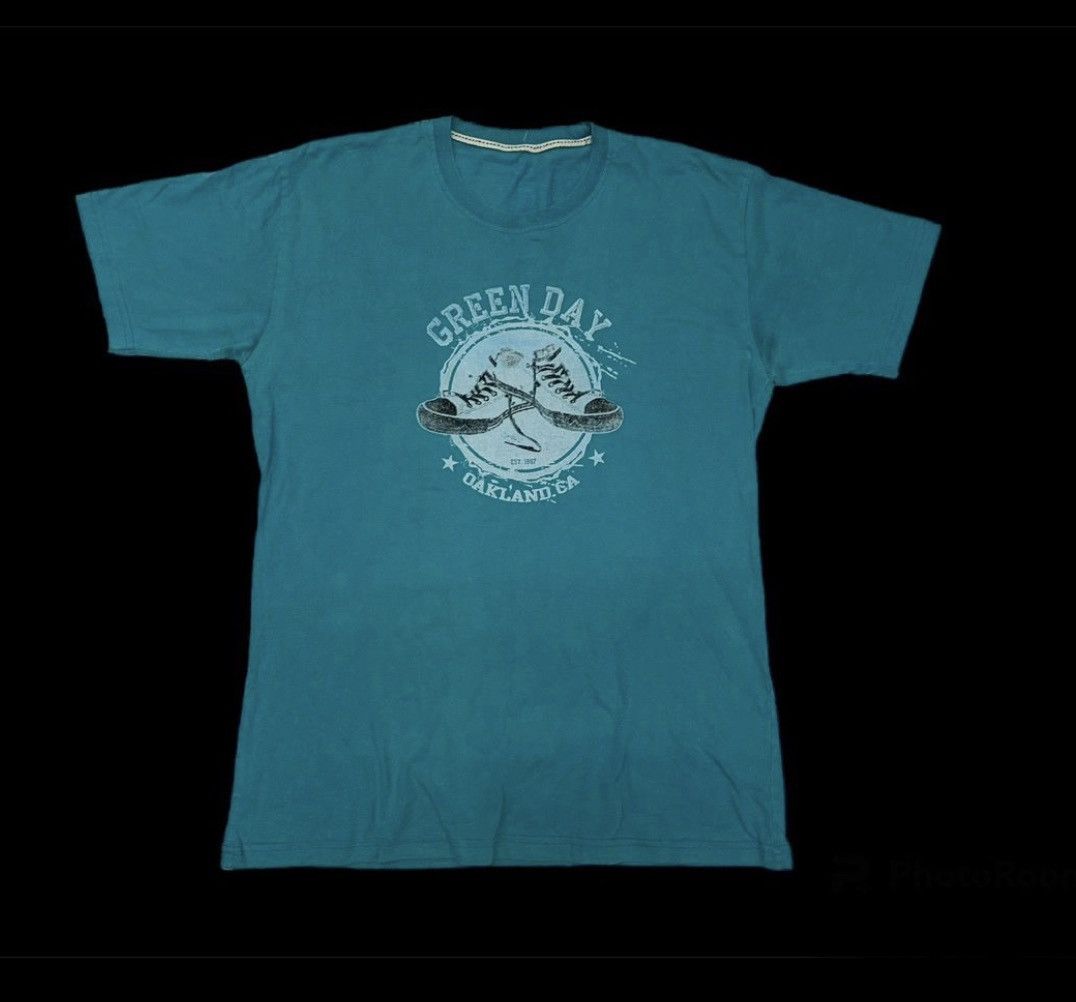 Band Tees Green Day Band Tee Size US L / EU 52-54 / 3 - 1 Thumbnail