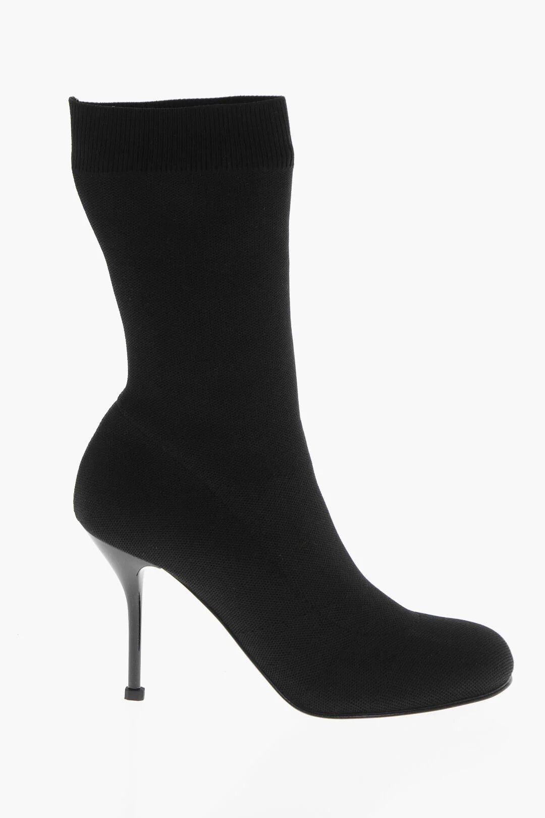 Alexander McQueen og1mm0426 Fabric Sock Ankle Boots in Black Size US 6 / IT 36 - 1 Thumbnail