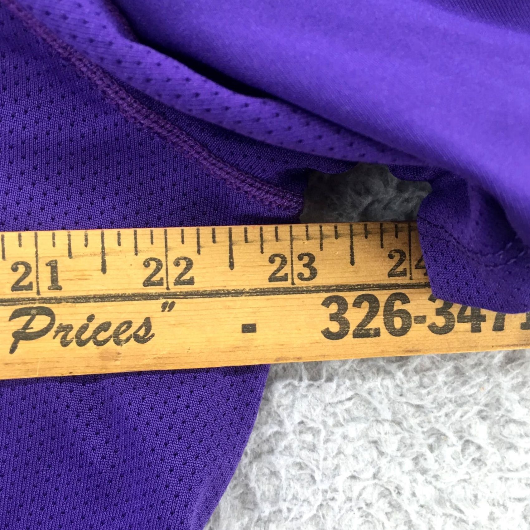 Nike Nike Dri Fit T-Shirt Womens XL Purple Short Sleeve Pullover Crew Neck Fitted Size XL / US 12-14 / IT 48-50 - 4 Thumbnail