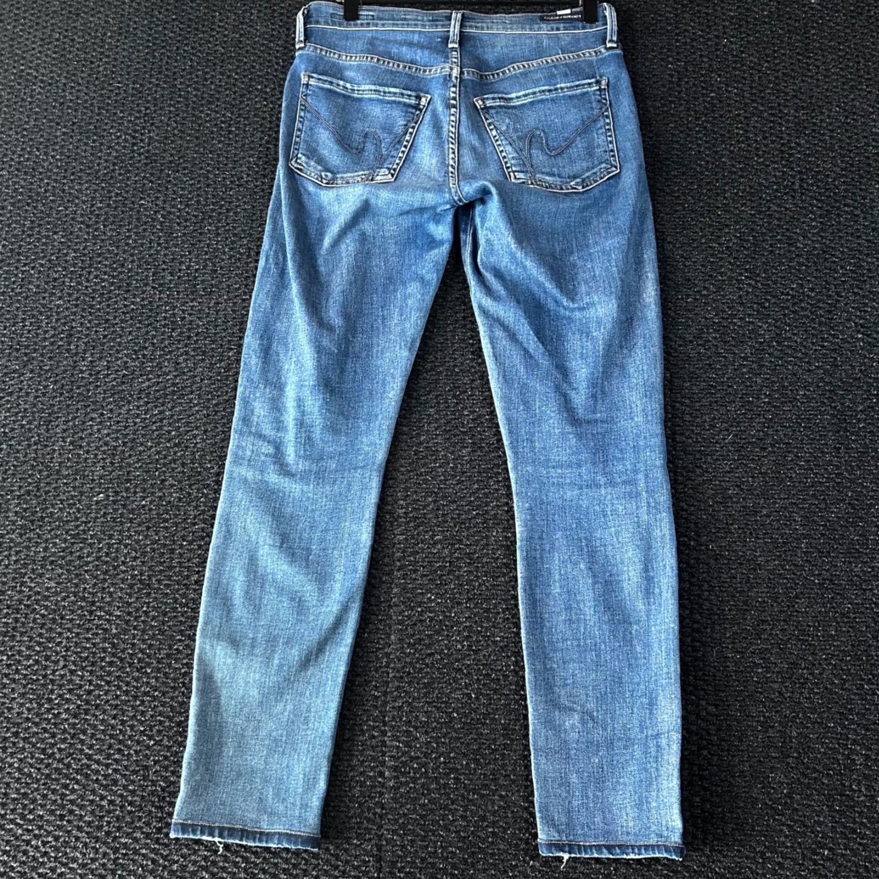 Citizens Of Humanity Citizens of Humanity Skinny Jeans Blue Medium Wash 1300-639 Womens 26 Size 26" / US 2 / IT 38 - 4 Thumbnail