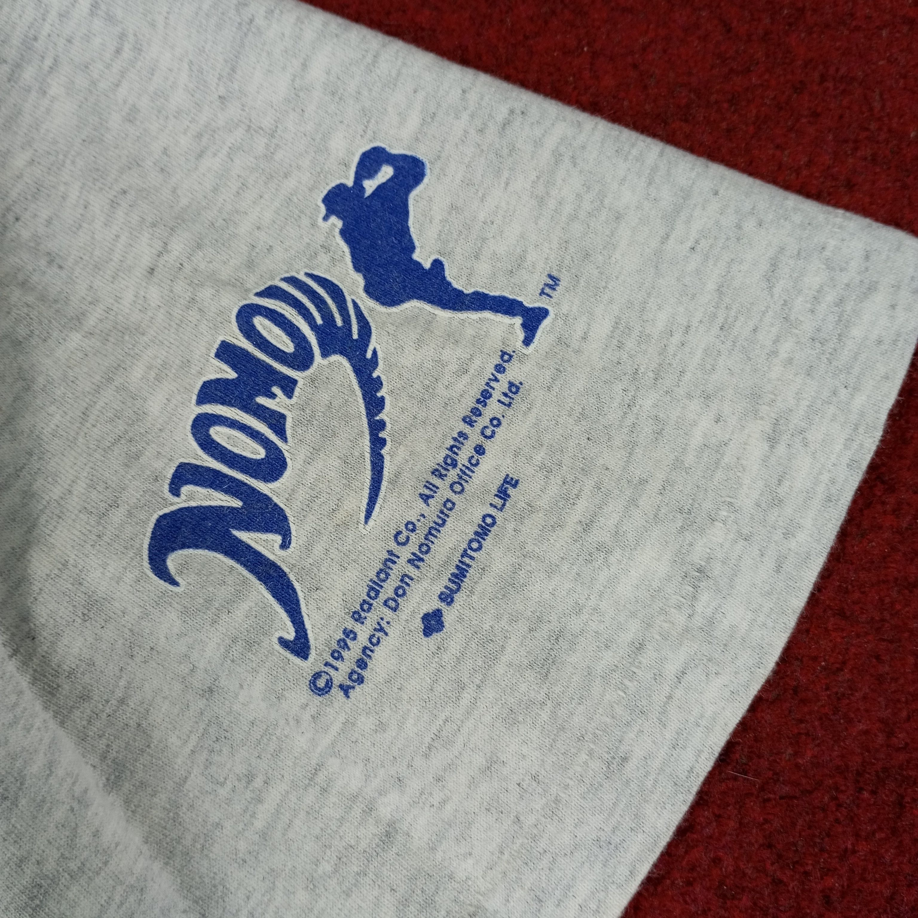 MLB × Vintage Hideo Nomo Baseball Player Vintage Tshirt Size US L / EU 52-54 / 3 - 8 Thumbnail