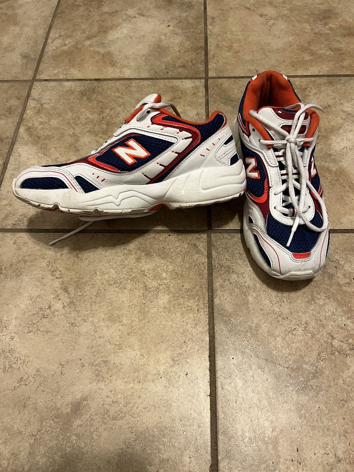 New Balance New Balance 452 White Blue Size US 7.5 / EU 40-41 - 1 Thumbnail