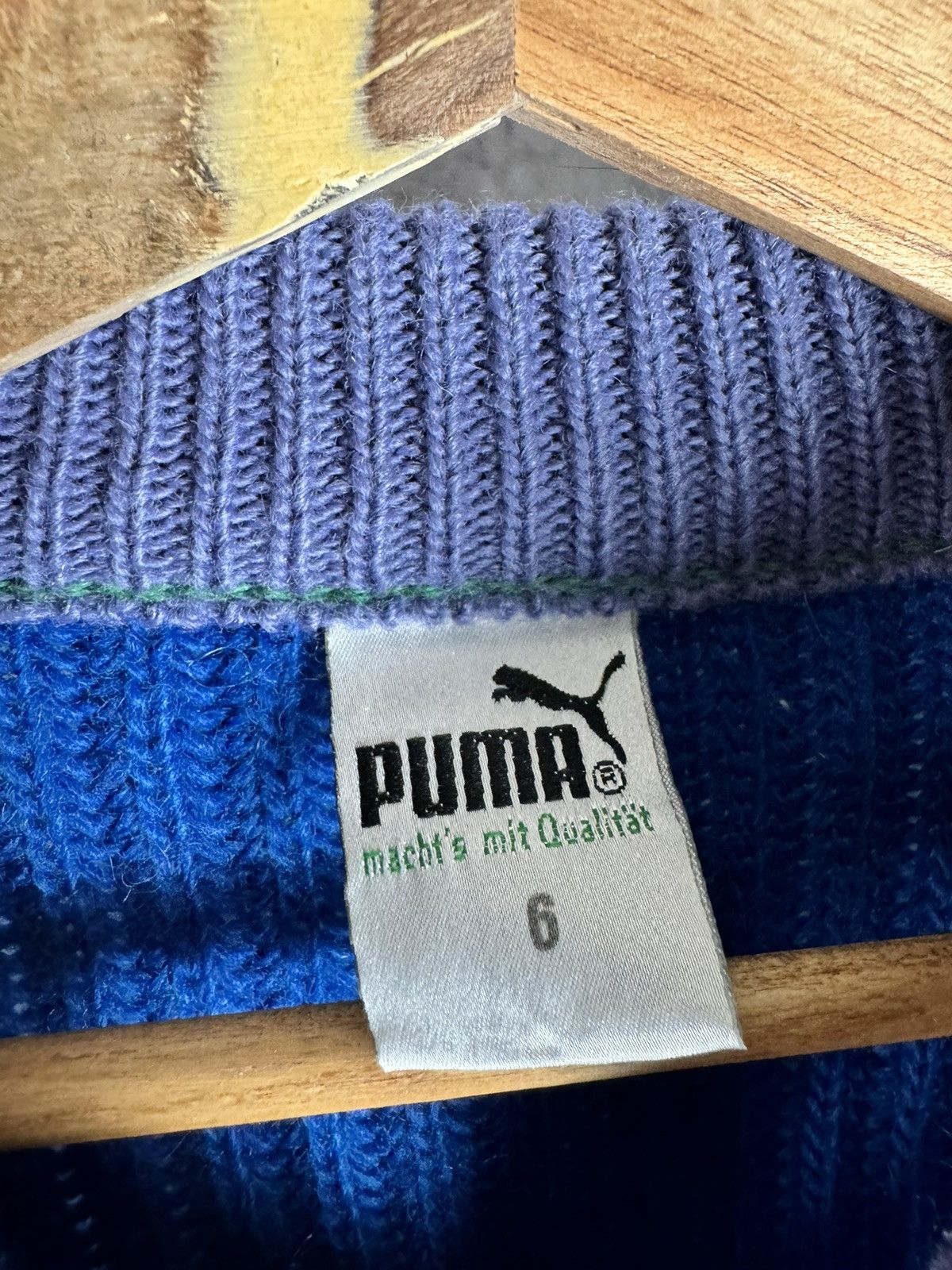 Puma Vintage 90s Puma Sweater Jumper Size US M / EU 48-50 / 2 - 3 Thumbnail