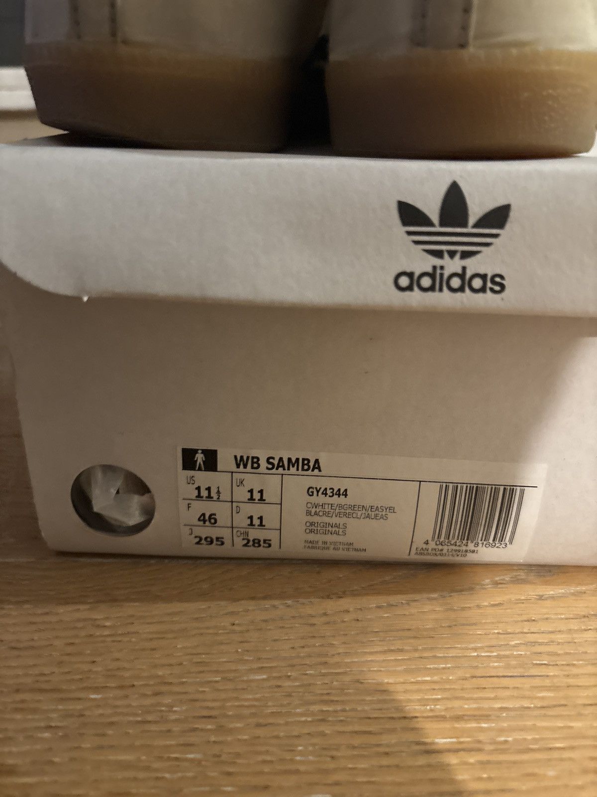Adidas × Wales Bonner Adidas Samba Wales Bonner White/Green Size US 11.5 / EU 44-45 - 6 Thumbnail