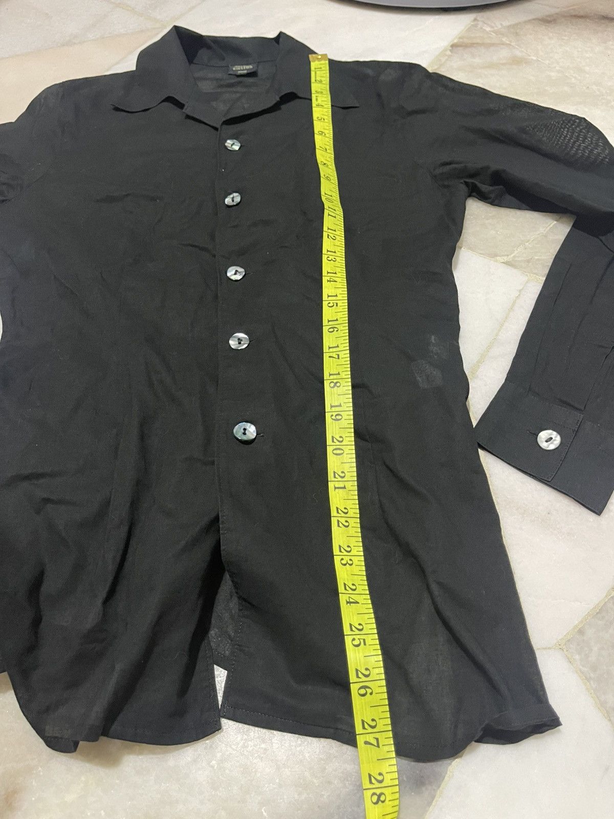 Jean Paul Gaultier 90s Jean Paul Gaultier Button Up Shirt 11 Size S / US 4 / IT 40 - 13 Thumbnail