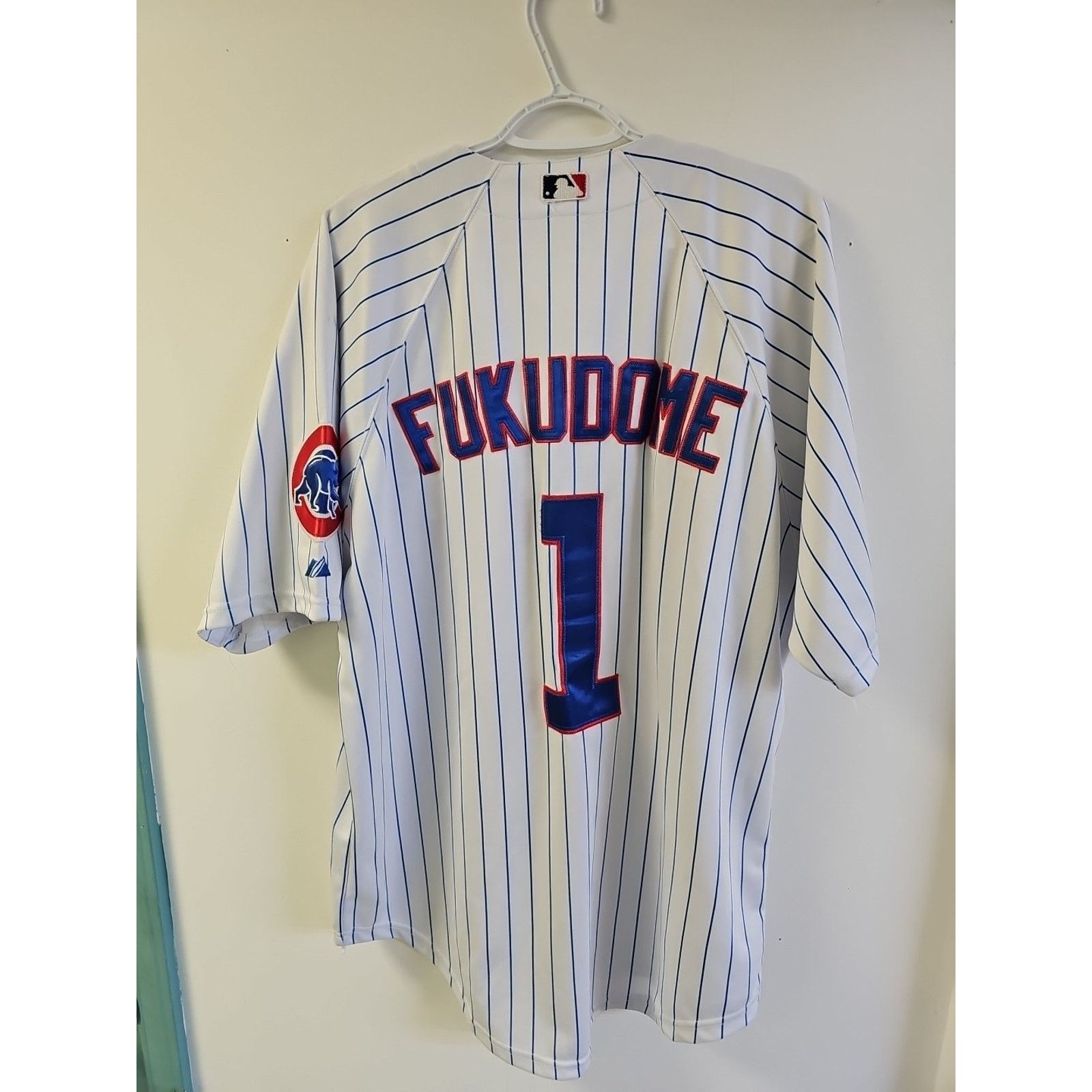Majestic Majestic MLB Chicago Cubs KOSUKE FUKUDOME #1 Jersey Sz 52 Size US XXL / EU 58 / 5 - 9 Thumbnail