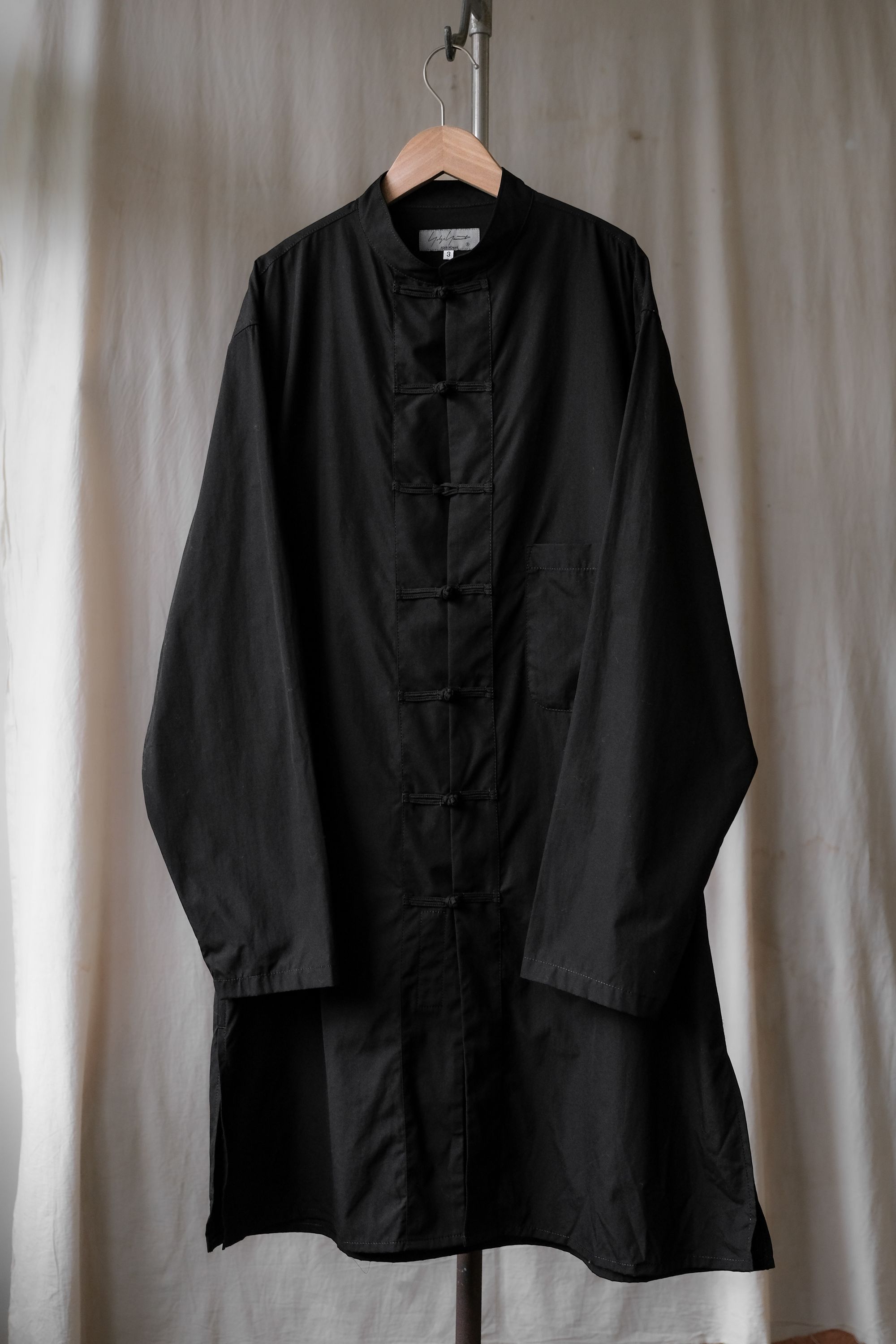 Yohji Yamamoto Yohji Yamamoto Pour Homme 23AW Shaka Button Shirt  