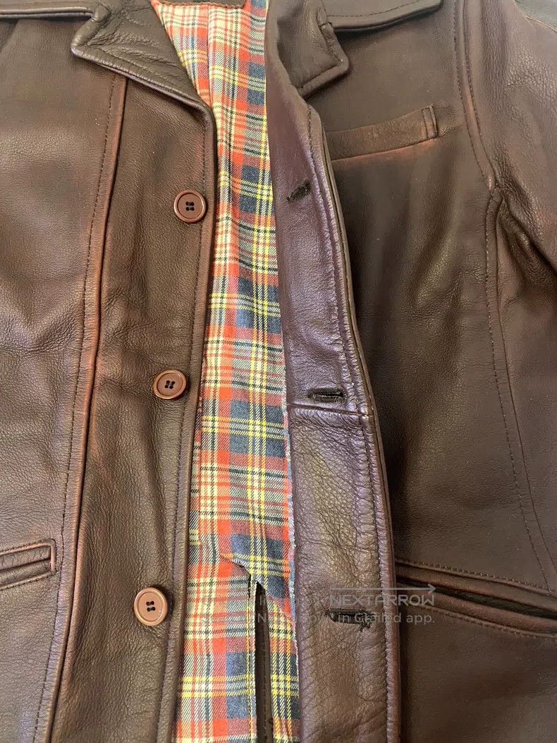 Schott Schott Wax cowhide vintage box clerk jacket Size US M / EU 48-50 / 2 - 5 Thumbnail